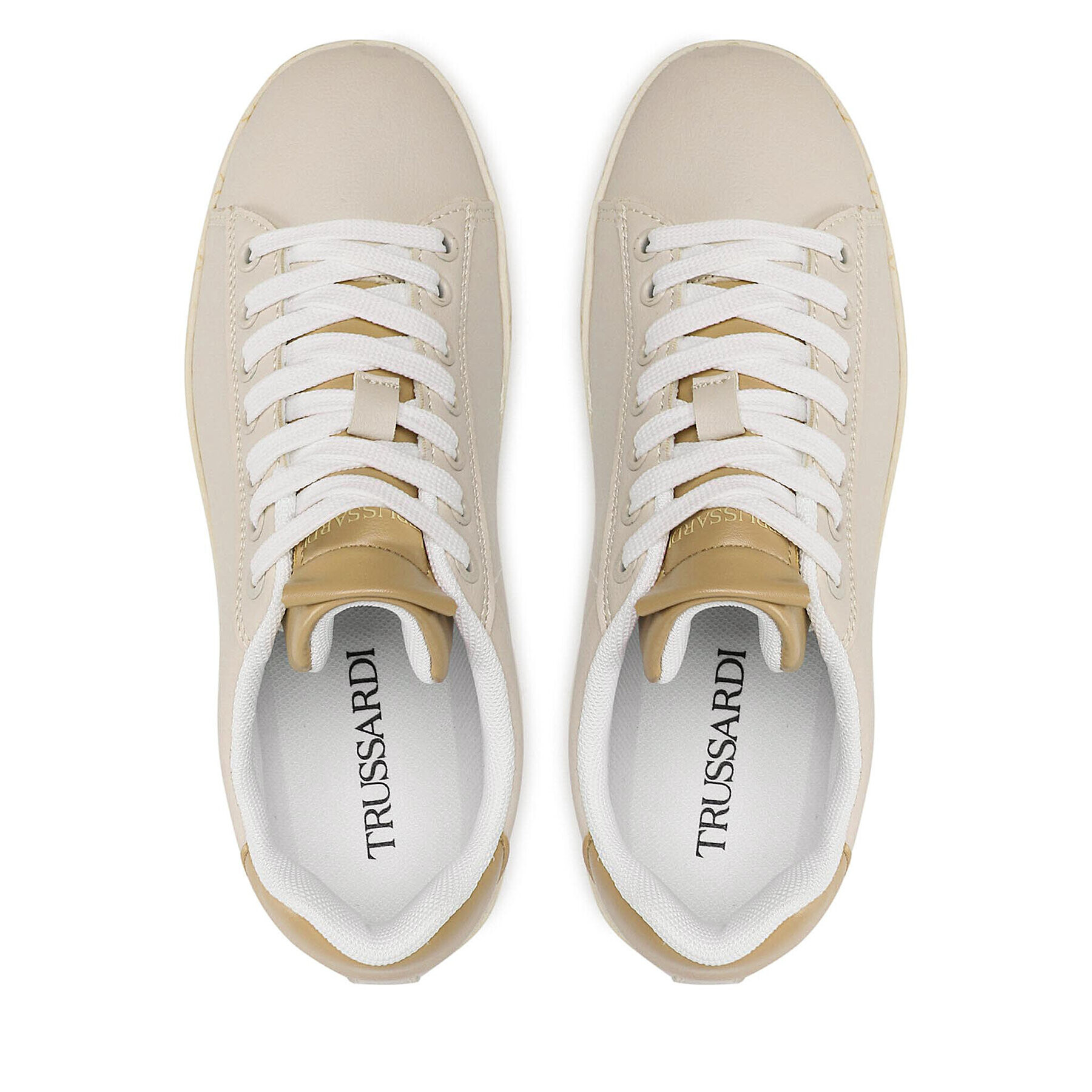 Trussardi Sneakersy 79A00747 Béžová - Pepit.sk