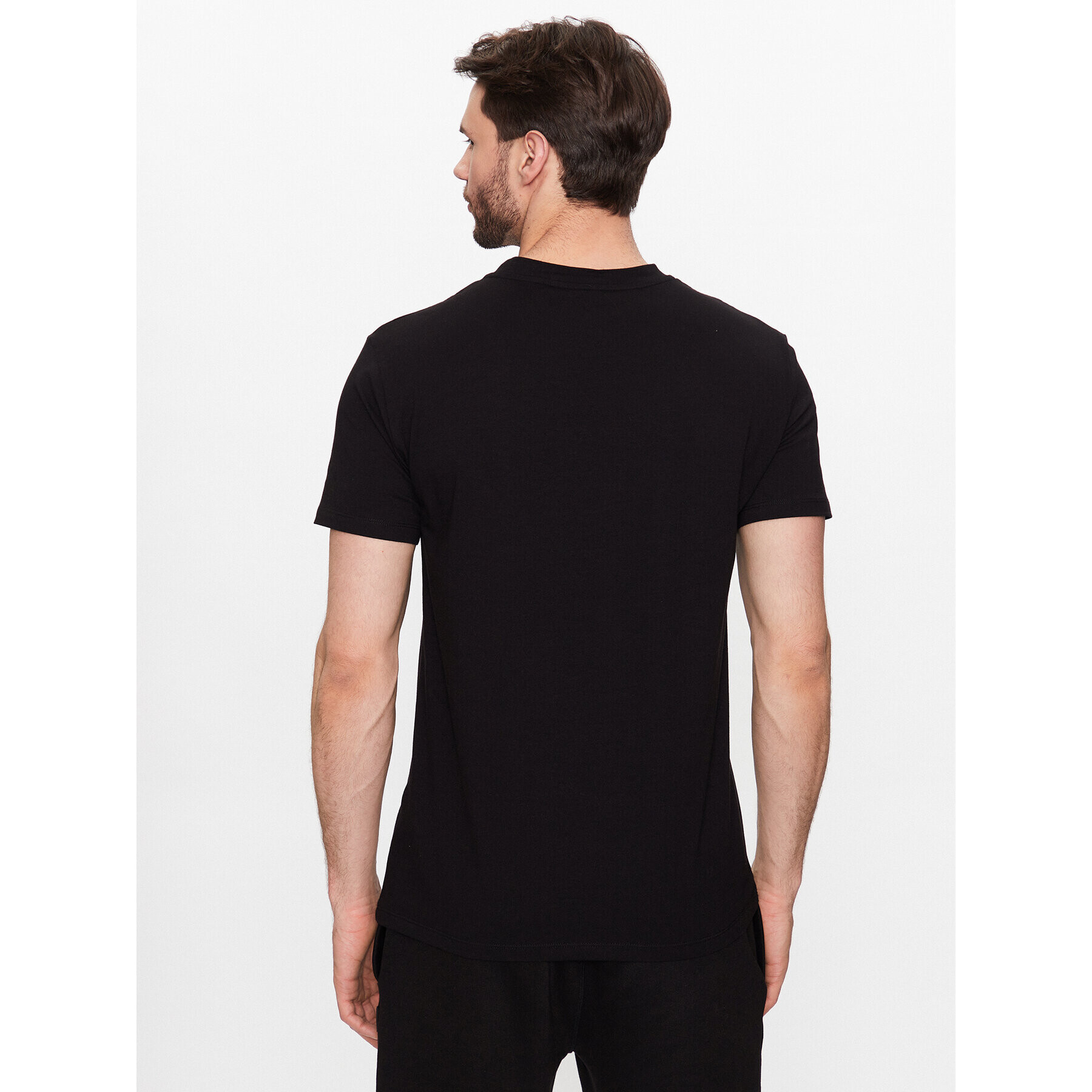 Trussardi Tričko 52T00715 Čierna Regular Fit - Pepit.sk