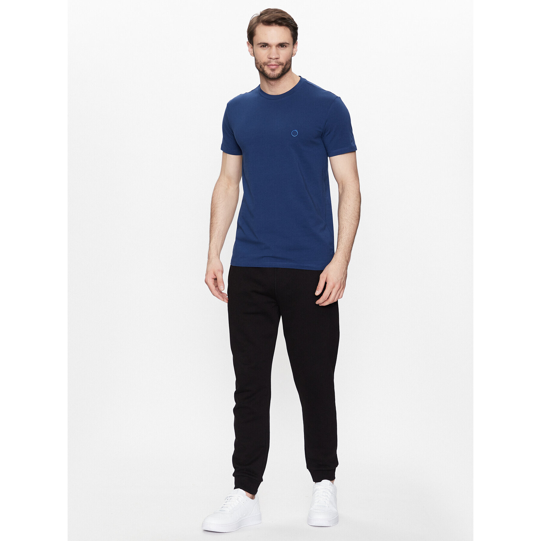 Trussardi Tričko 52T00715 Modrá Regular Fit - Pepit.sk