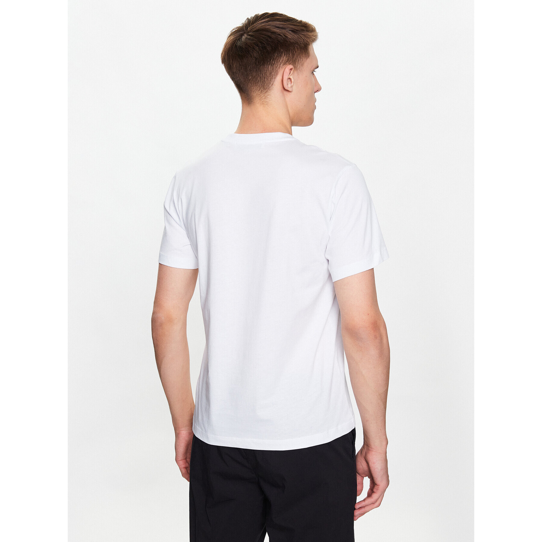 Trussardi Tričko 52T00735 Biela Regular Fit - Pepit.sk