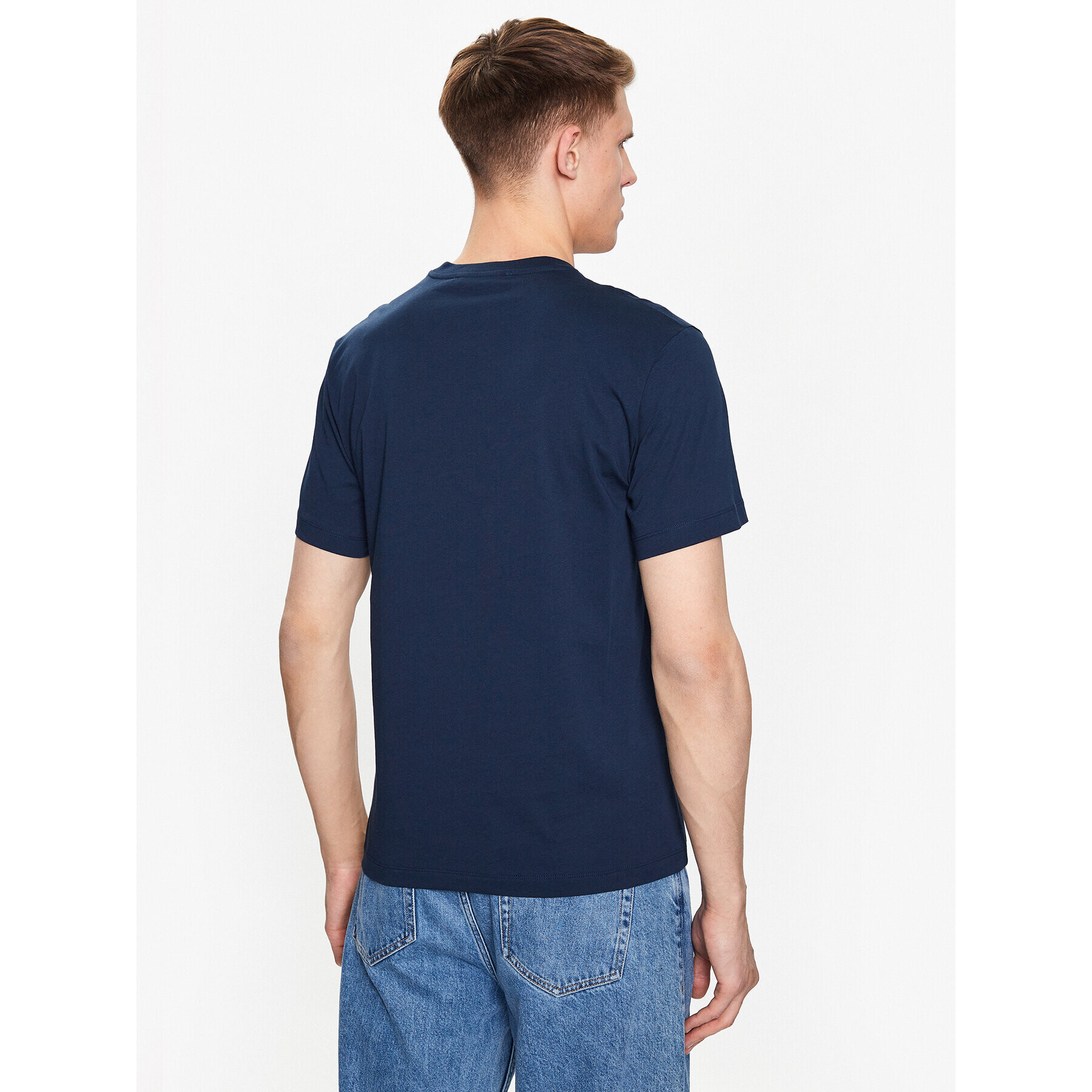 Trussardi Tričko 52T00735 Tmavomodrá Regular Fit - Pepit.sk