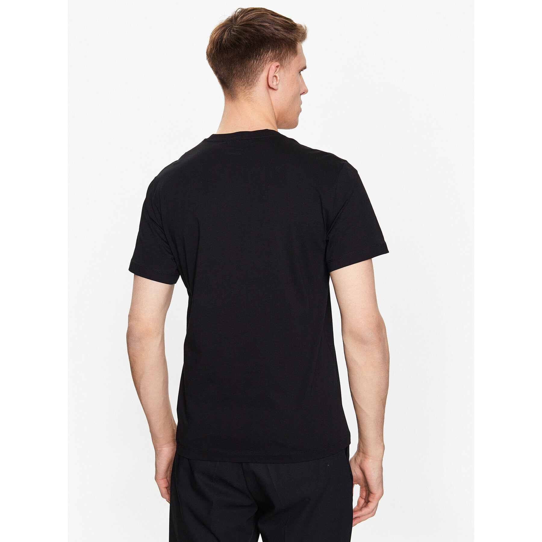 Trussardi Tričko 52T00740 Čierna Regular Fit - Pepit.sk