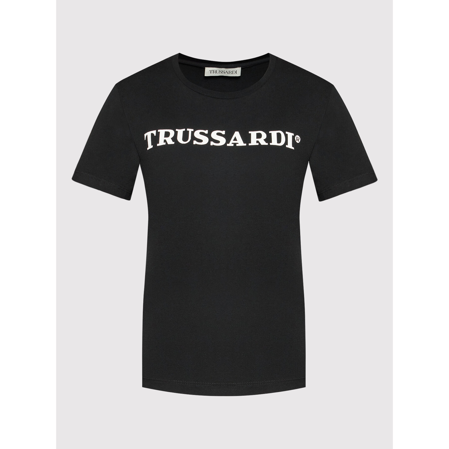 Trussardi Tričko 56T00474 Čierna Regular Fit - Pepit.sk