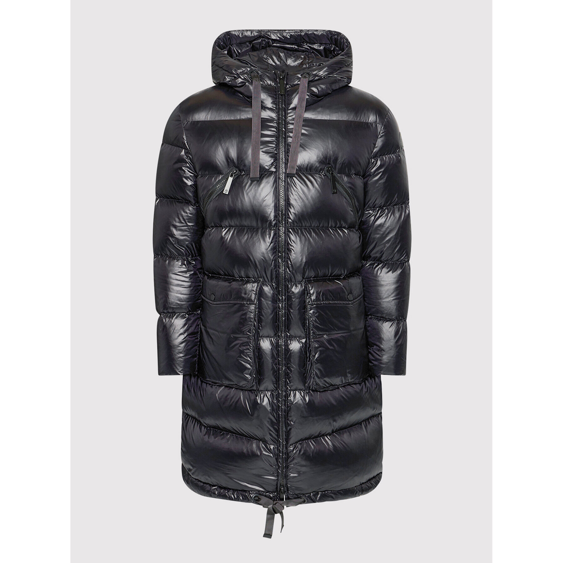 Trussardi Vatovaná bunda 52S00628 Čierna Regular Fit - Pepit.sk