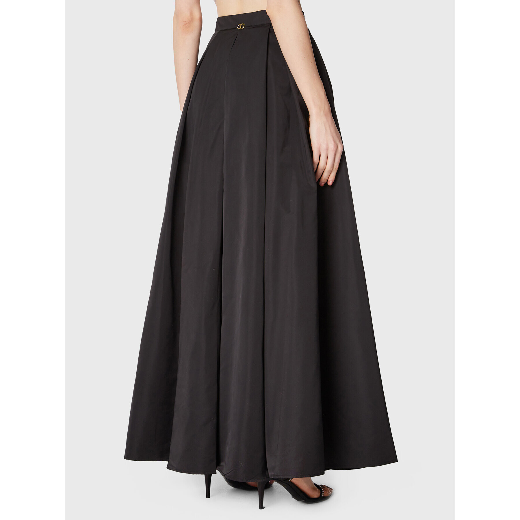 TWINSET Maxi sukňa 231TP2720 Čierna Regular Fit - Pepit.sk