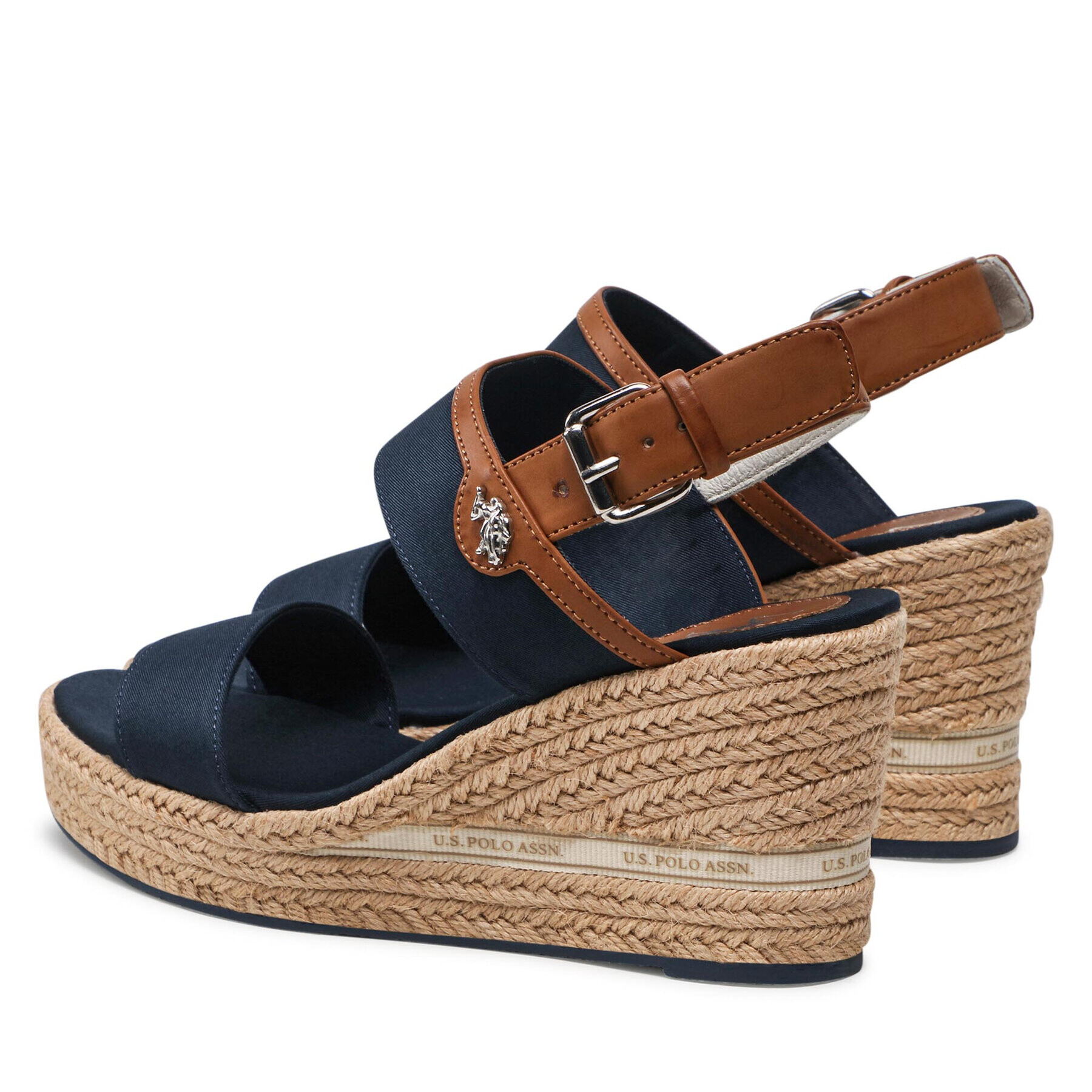 U.S. Polo Assn. Espadrilky Alyssa006 ALYSSA006W/2C1 Tmavomodrá - Pepit.sk