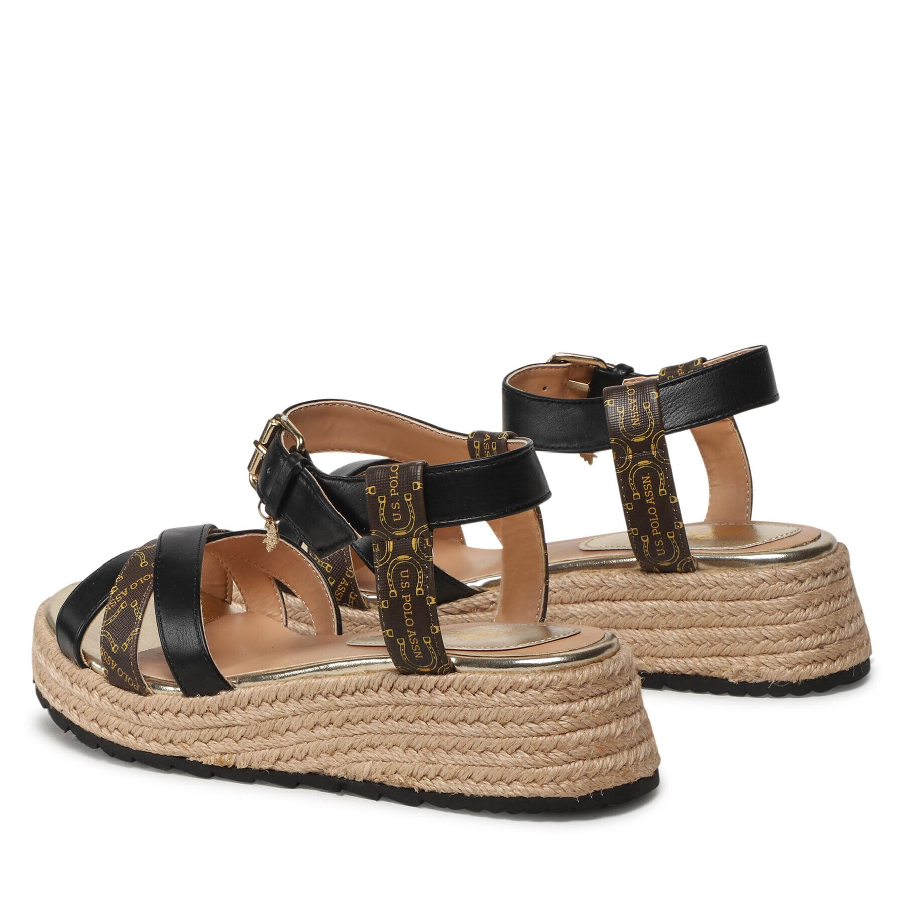 U.S. Polo Assn. Espadrilky Kate001 KATE001W/2Y1 Čierna - Pepit.sk