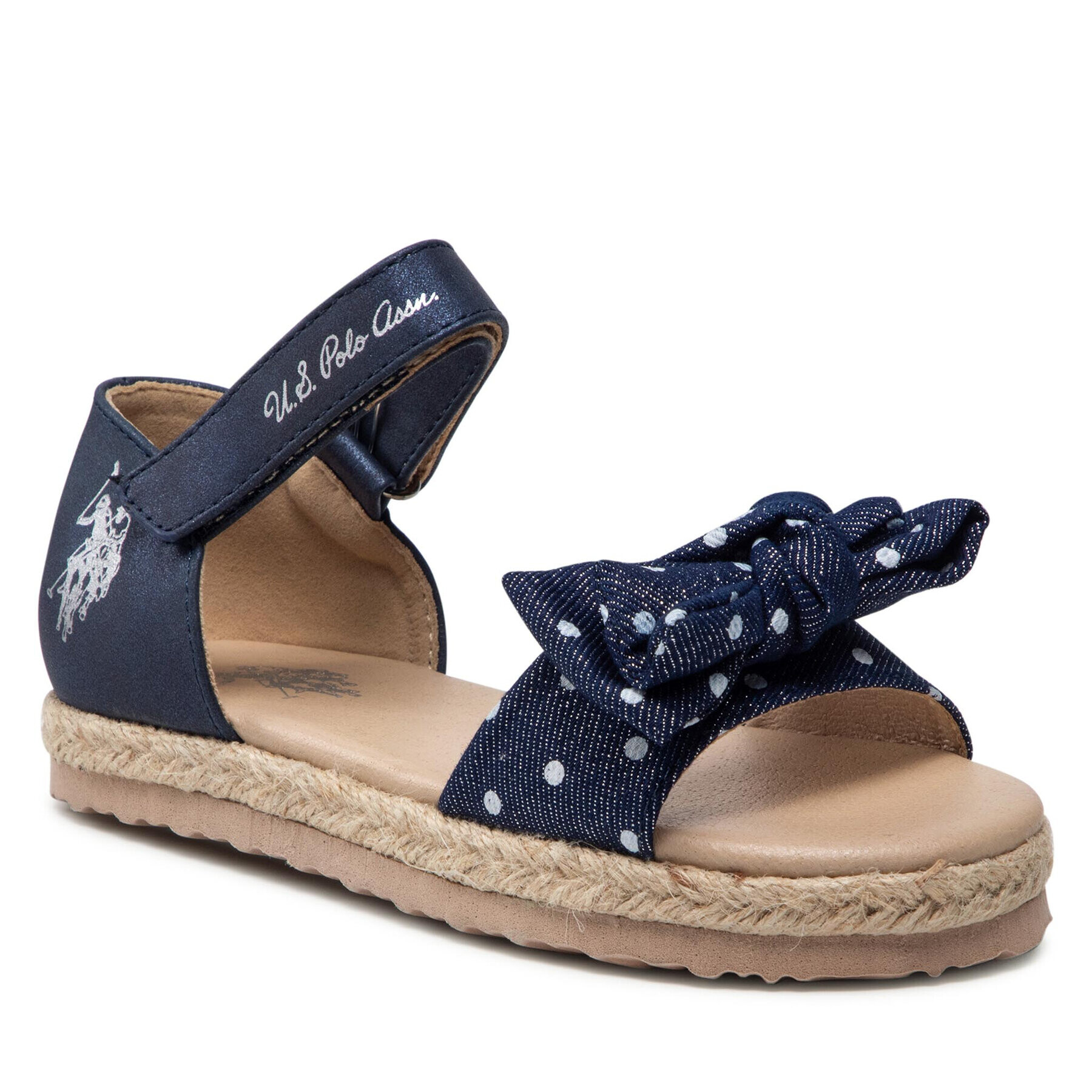 U.S. Polo Assn. Espadrilky Mirta001 Pois MIRTA001K/2YC1 M Tmavomodrá - Pepit.sk