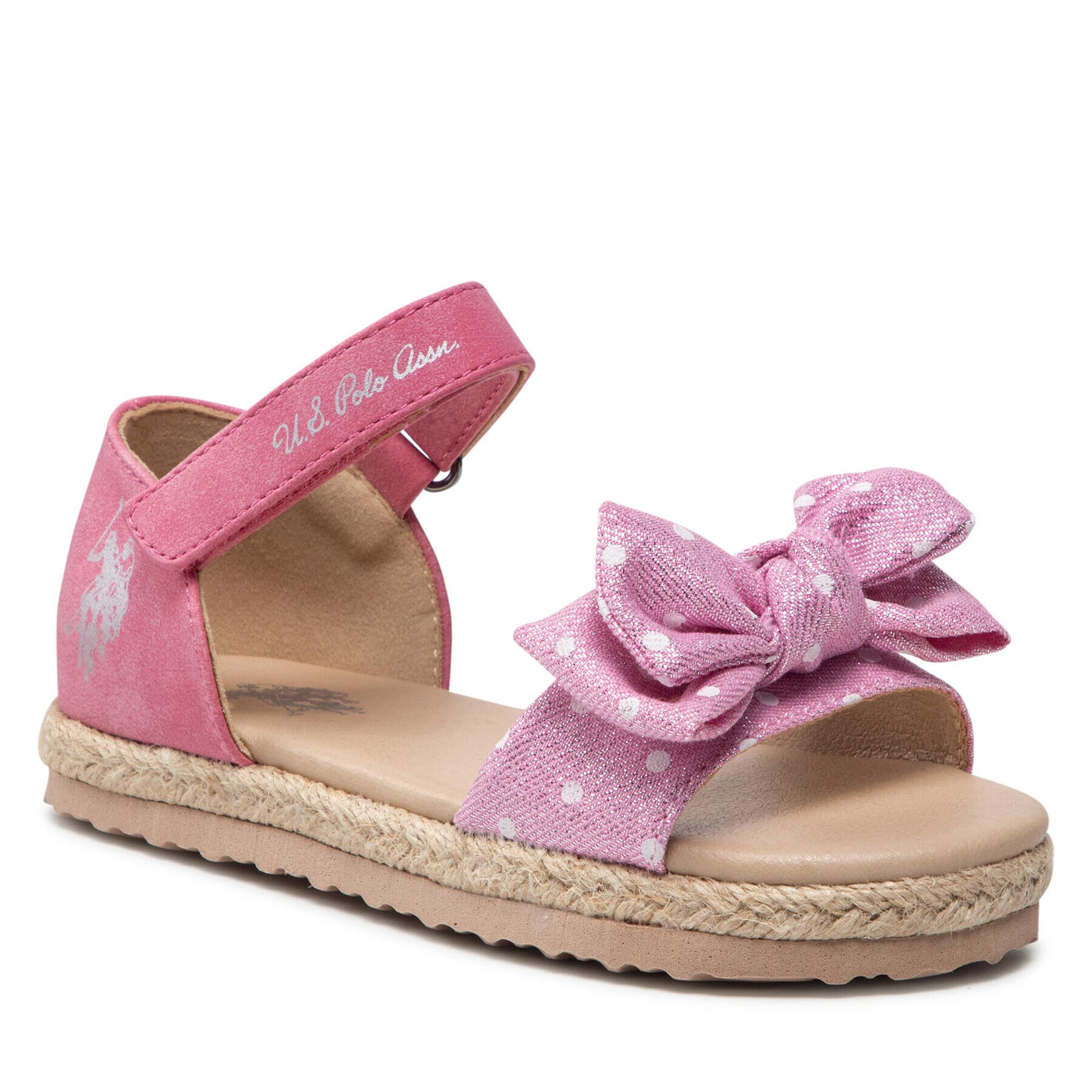 U.S. Polo Assn. Espadrilky Mirta001 Pois MIRTA001K/2YC1 Ružová - Pepit.sk