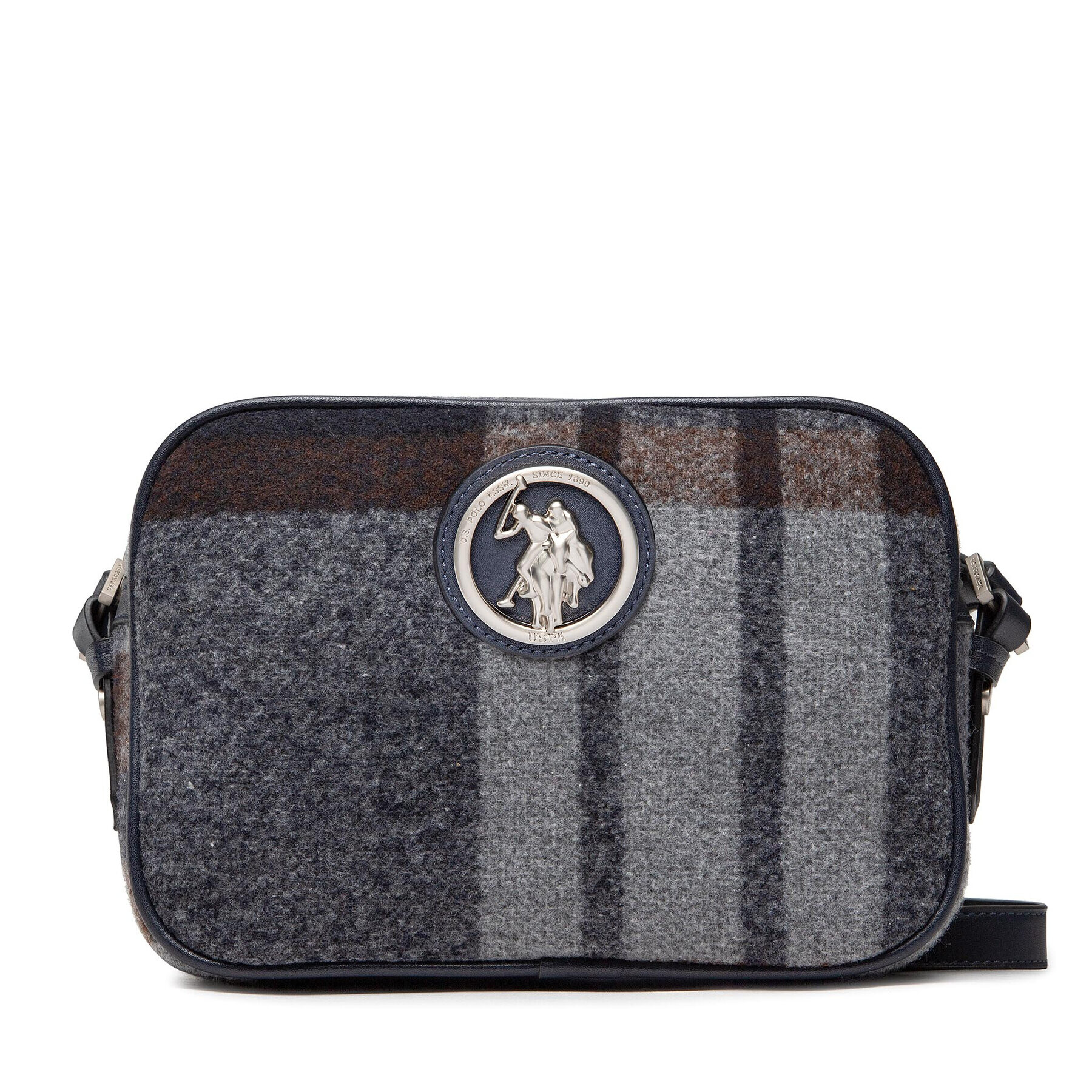 U.S. Polo Assn. Kabelka Trophy Crossbody Poliwool BIUT75633WZG212 Sivá - Pepit.sk