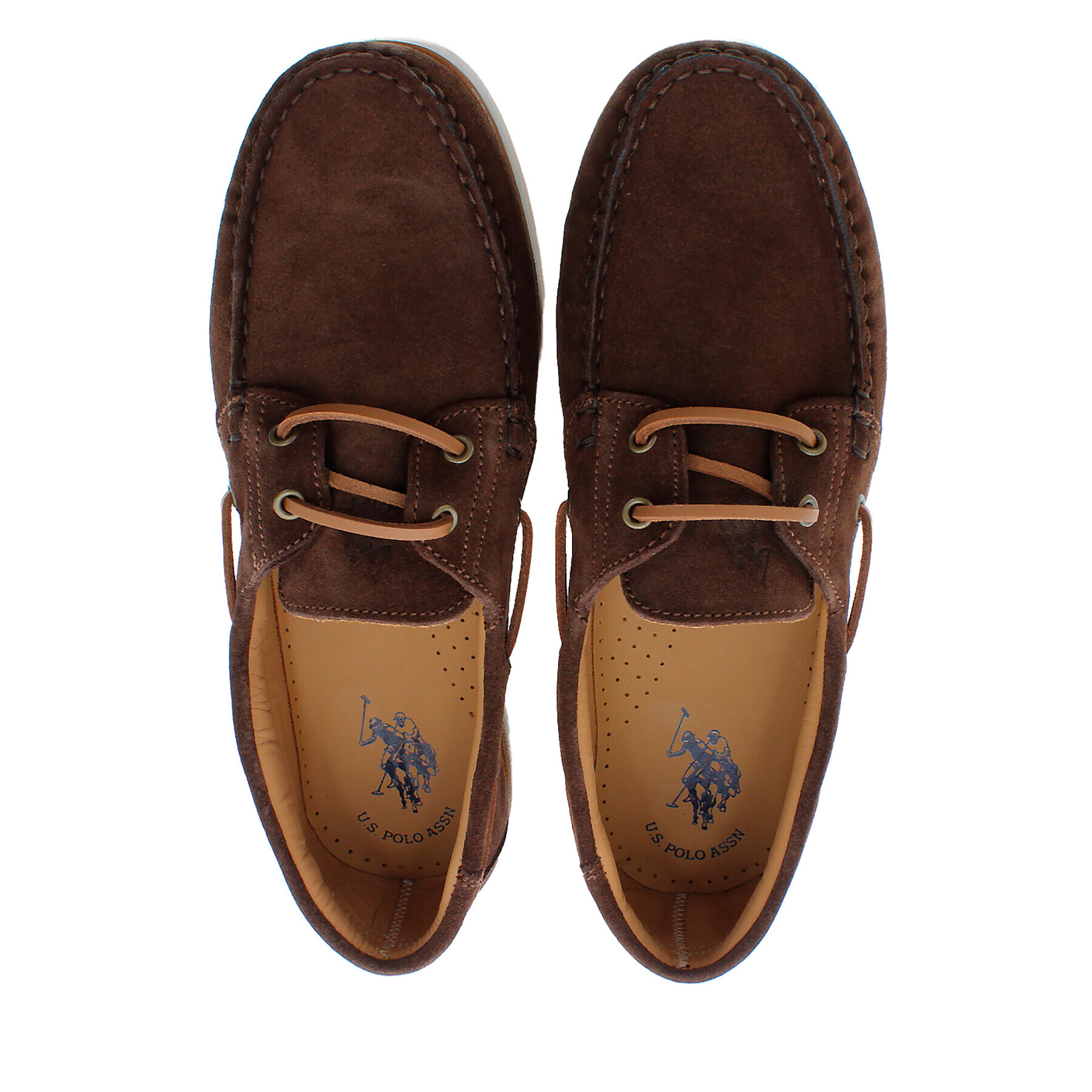 U.S. Polo Assn. Mokasíny Sail0 SAIL002 SUEDE Hnedá - Pepit.sk