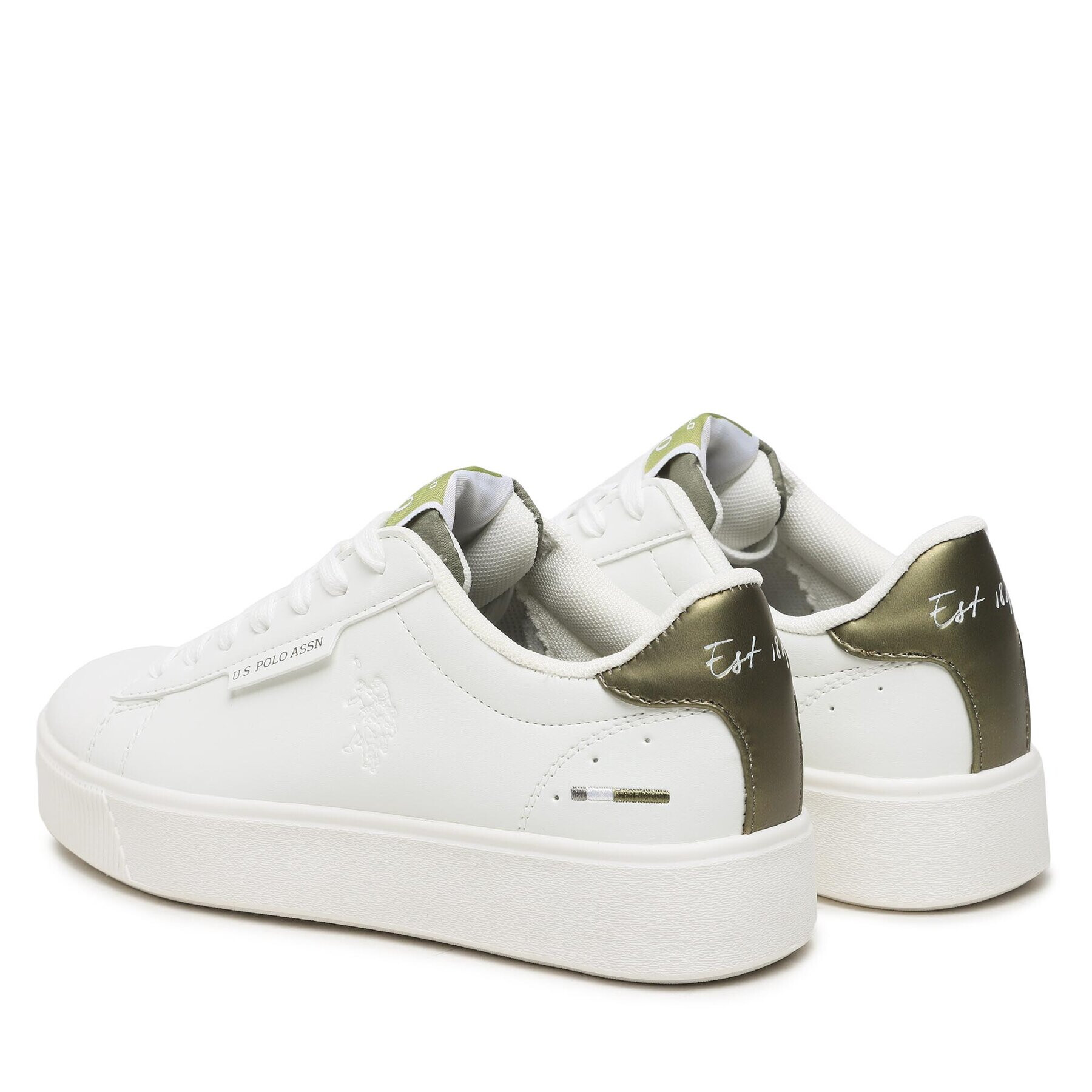 U.S. Polo Assn. Sneakersy Bryan BRYANA001A Biela - Pepit.sk