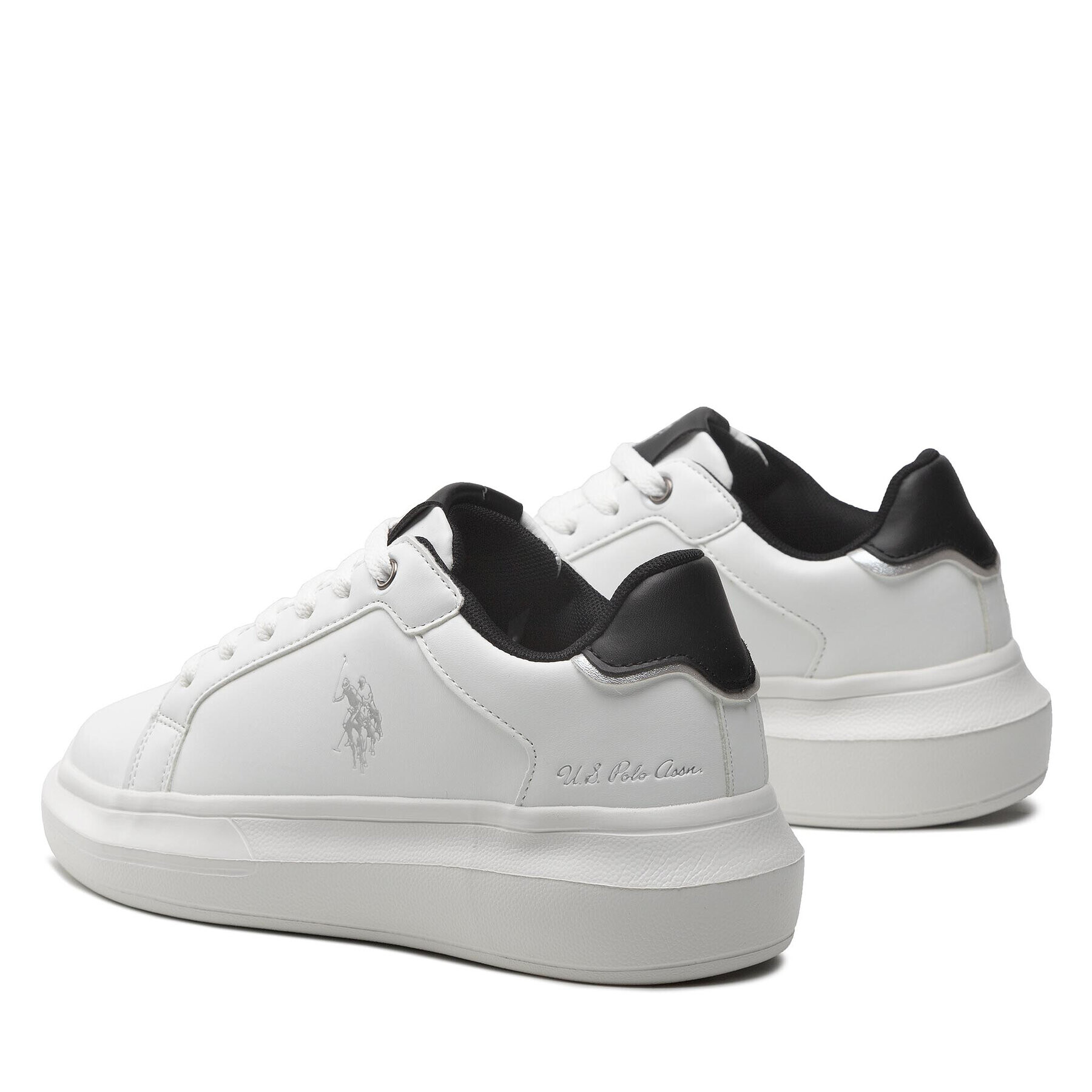 U.S. Polo Assn. Sneakersy Chelis001 CHELIS001W/BY1 Biela - Pepit.sk