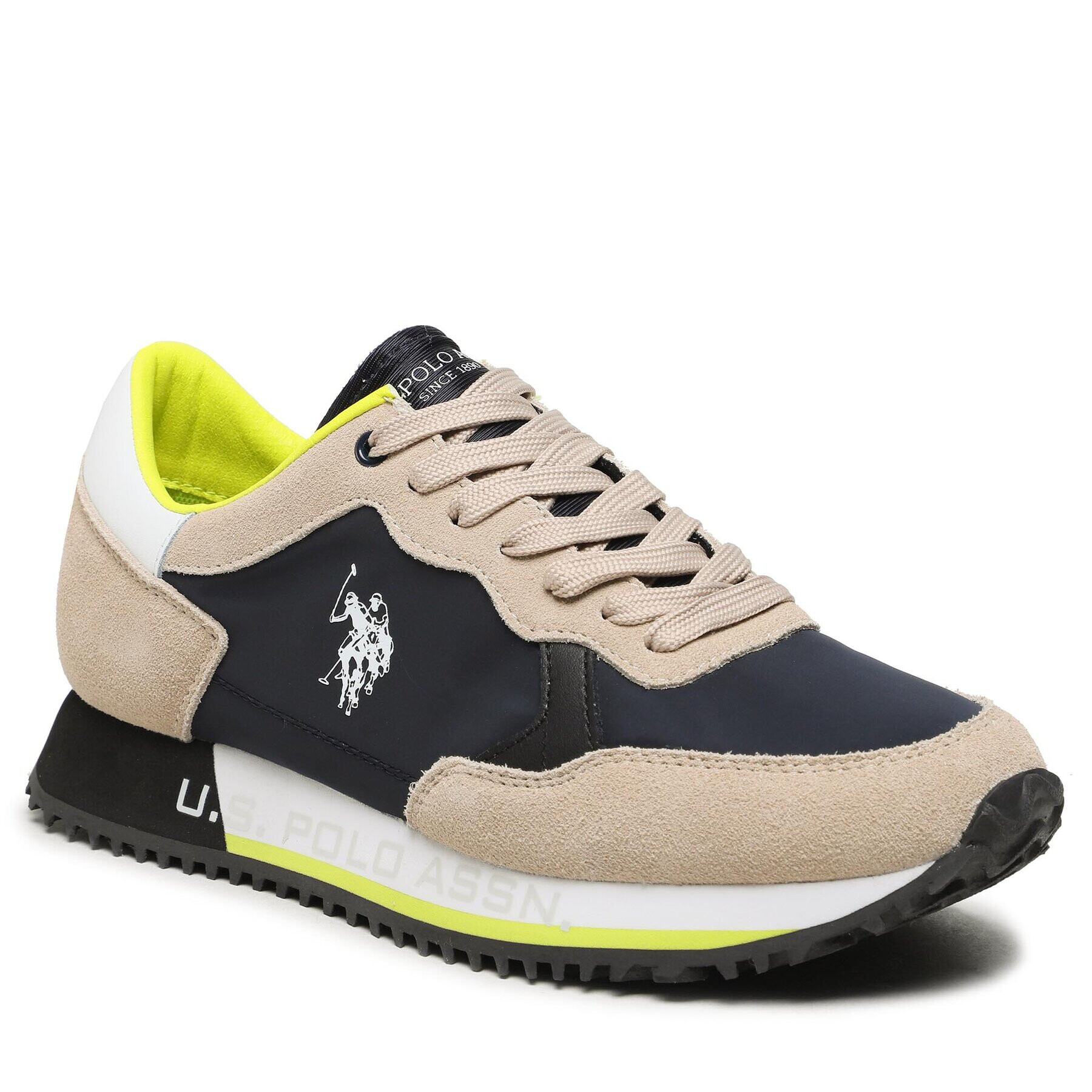 U.S. Polo Assn. Sneakersy Cleef CLEEF001A Modrá - Pepit.sk