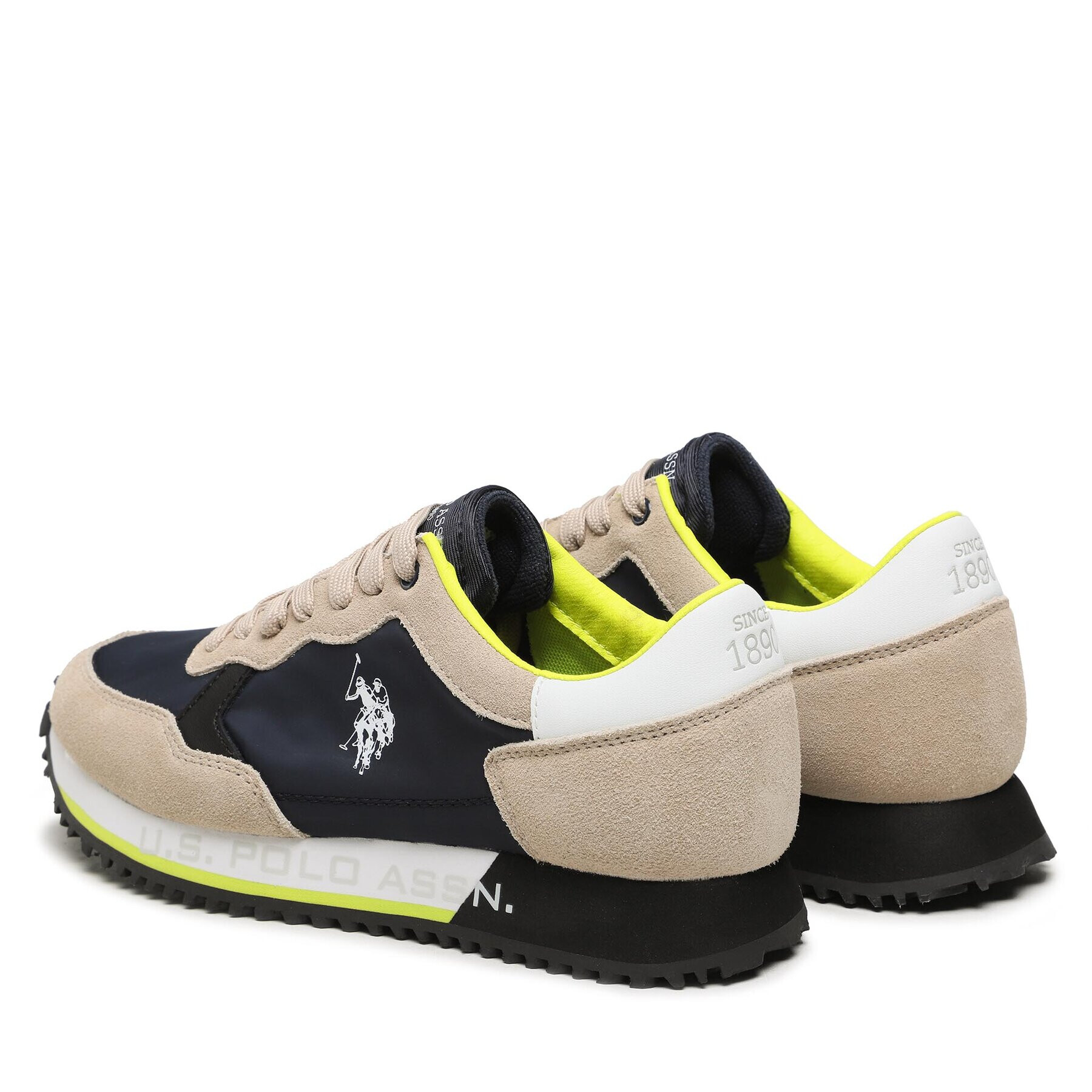 U.S. Polo Assn. Sneakersy Cleef CLEEF001A Modrá - Pepit.sk