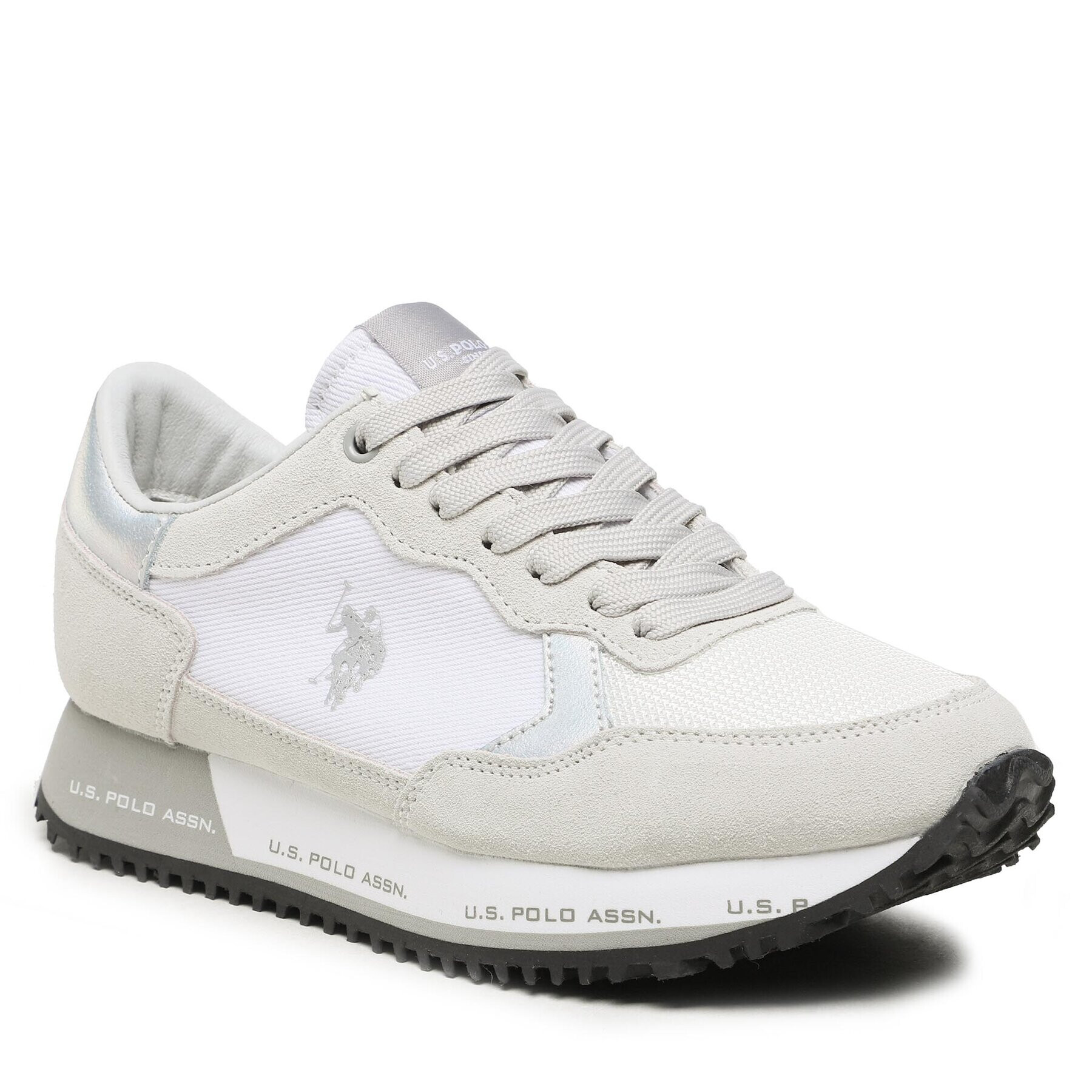 U.S. Polo Assn. Sneakersy Cleef CLEEF004B Biela - Pepit.sk