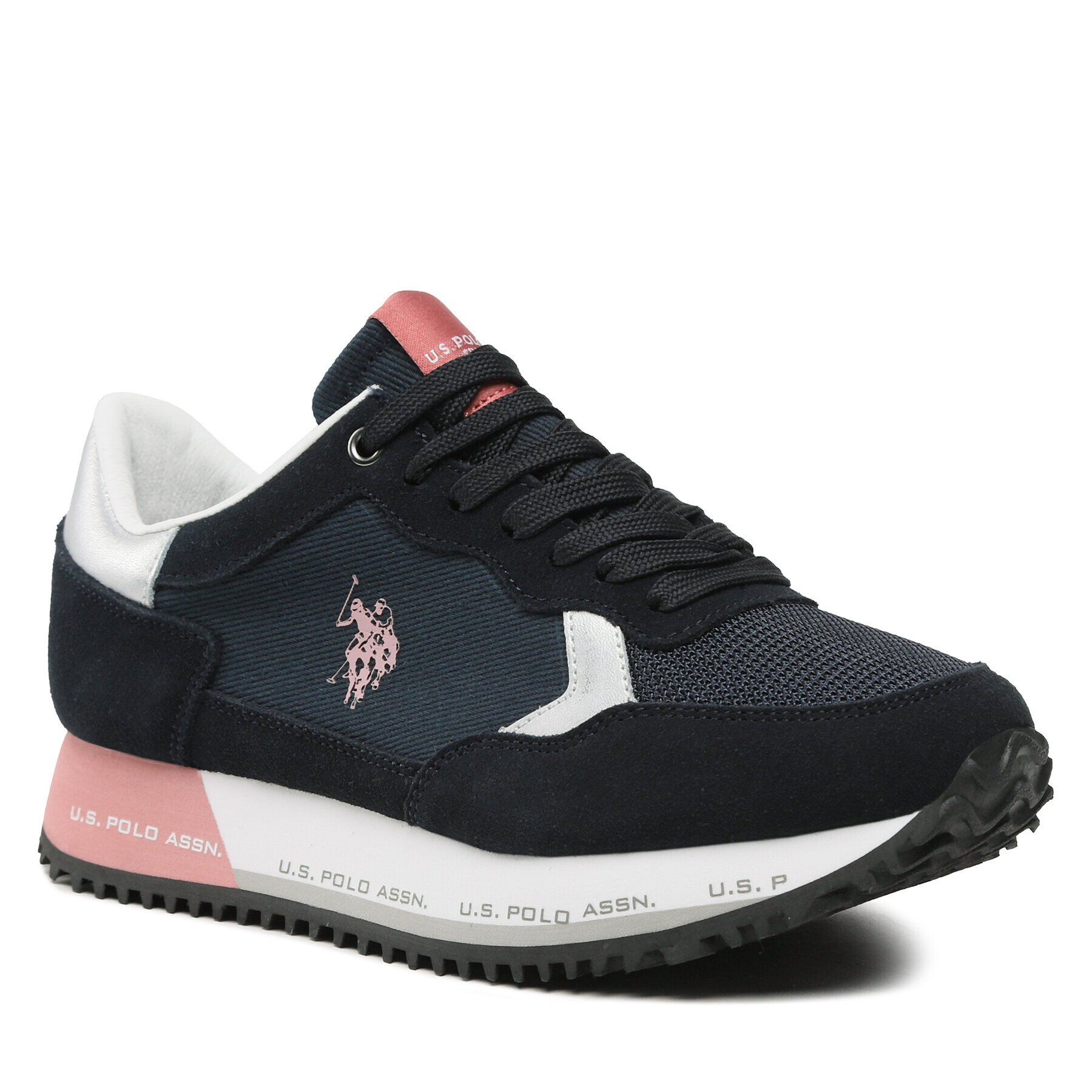 U.S. Polo Assn. Sneakersy Cleef CLEEF004B Modrá - Pepit.sk