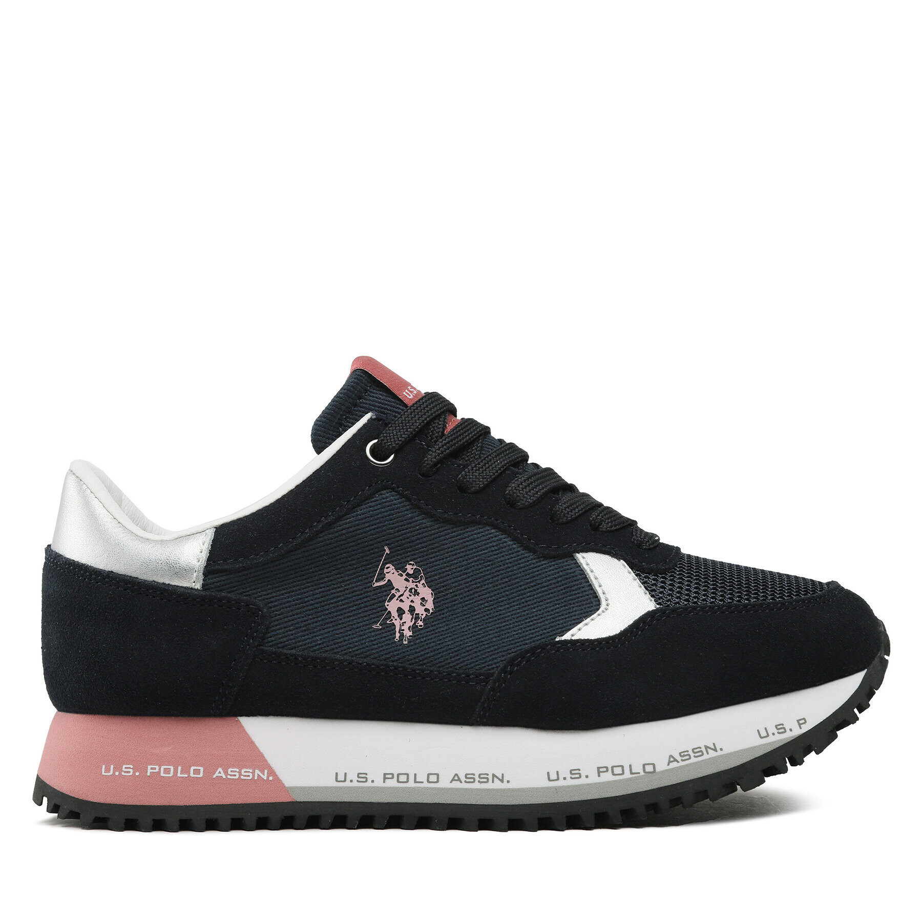 U.S. Polo Assn. Sneakersy Cleef CLEEF004B Modrá - Pepit.sk