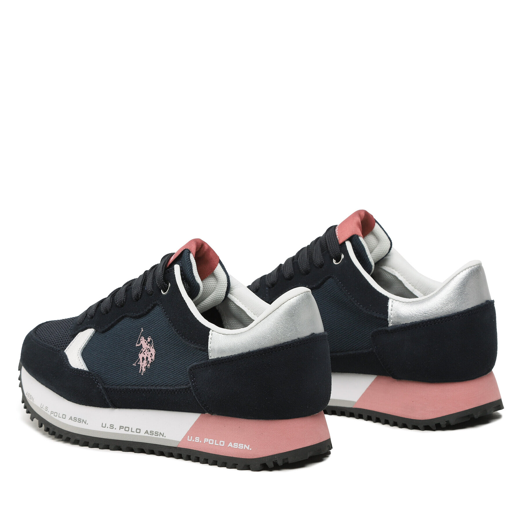 U.S. Polo Assn. Sneakersy Cleef CLEEF004B Modrá - Pepit.sk