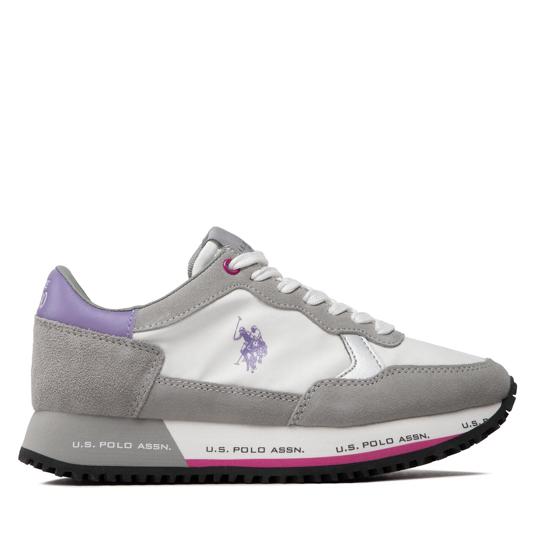 U.S. Polo Assn. Sneakersy Cleef004 CLEEF004W/BNS1 Sivá - Pepit.sk