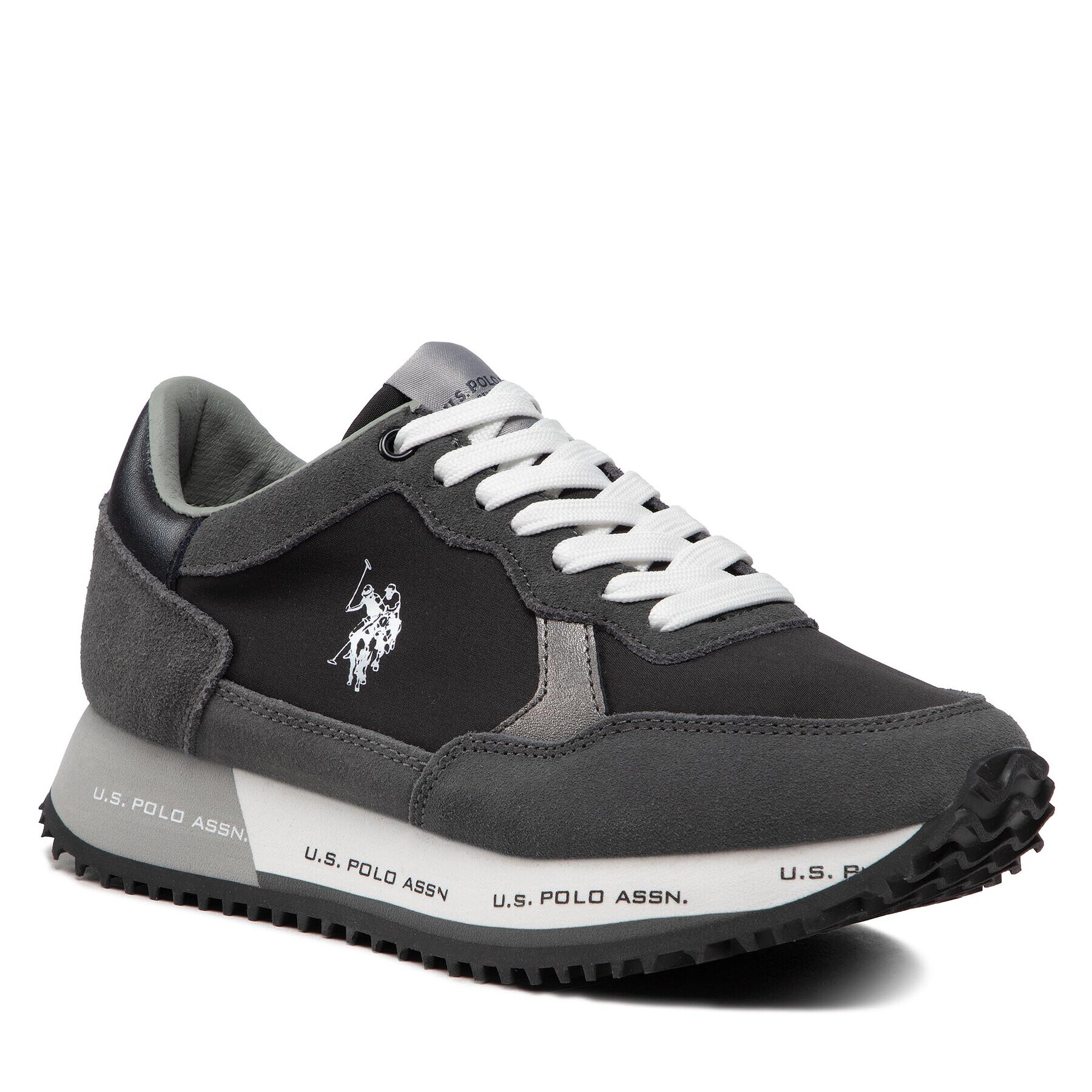 U.S. Polo Assn. Sneakersy Cleef004A CLEEF004W/BNS2 Sivá - Pepit.sk