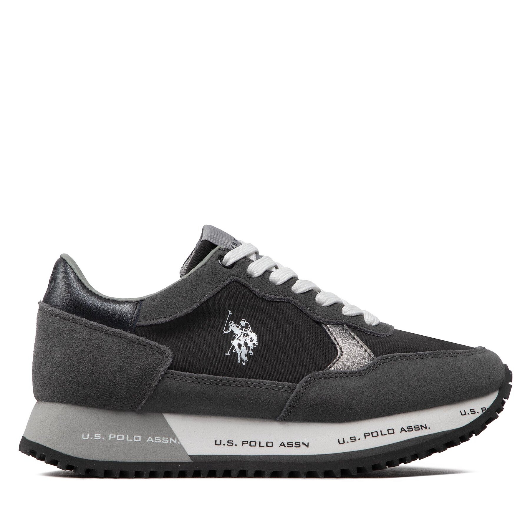 U.S. Polo Assn. Sneakersy Cleef004A CLEEF004W/BNS2 Sivá - Pepit.sk