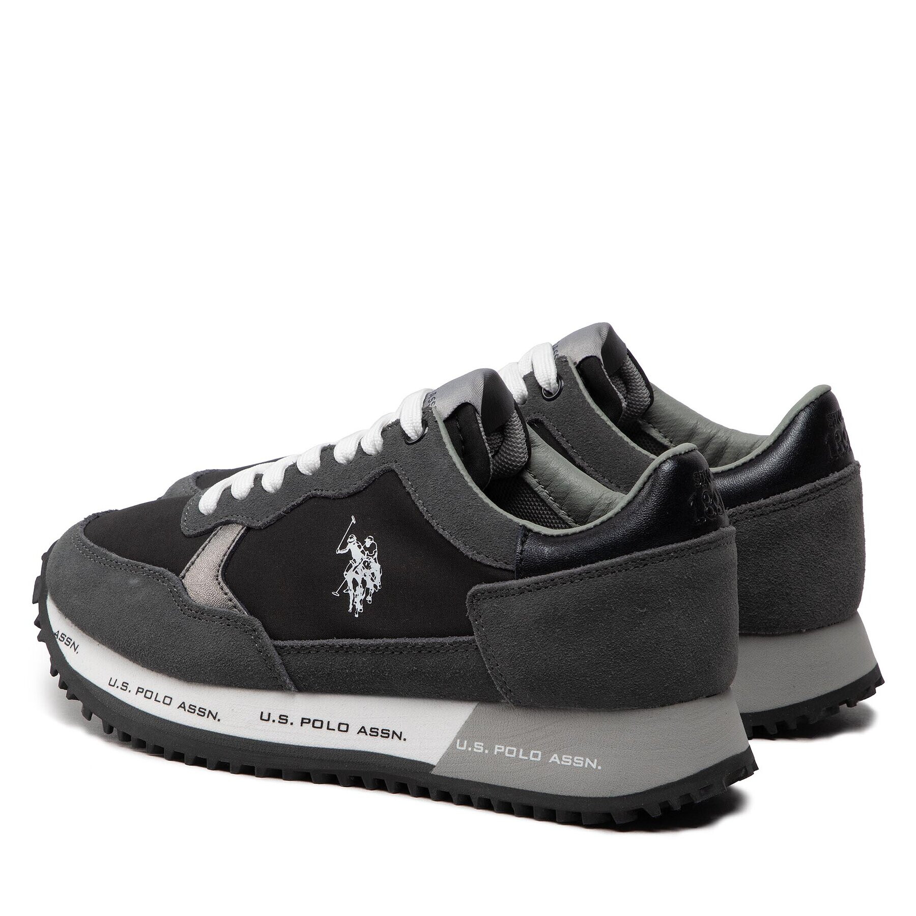 U.S. Polo Assn. Sneakersy Cleef004A CLEEF004W/BNS2 Sivá - Pepit.sk