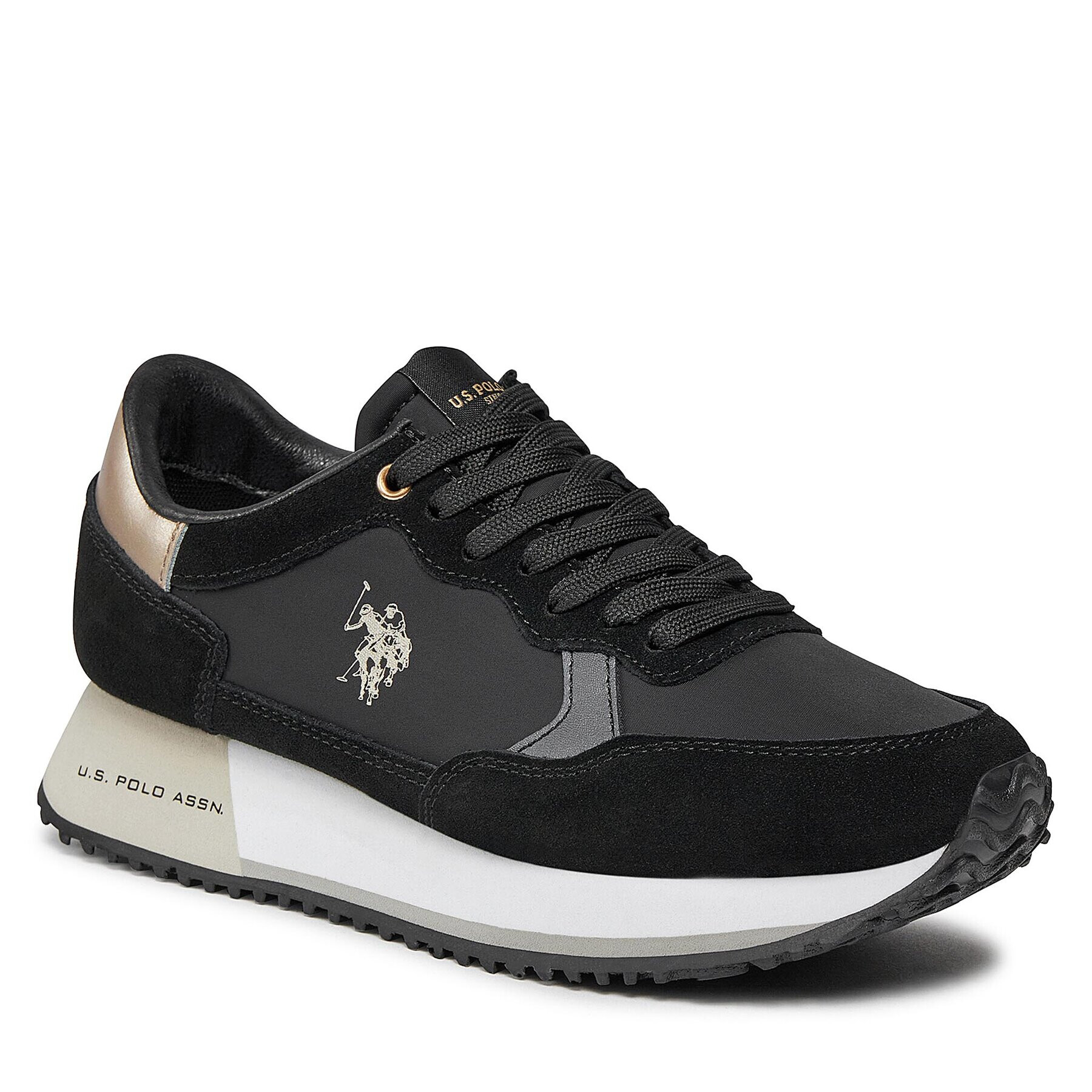 U.S. Polo Assn. Sneakersy CLEEF004C Čierna - Pepit.sk