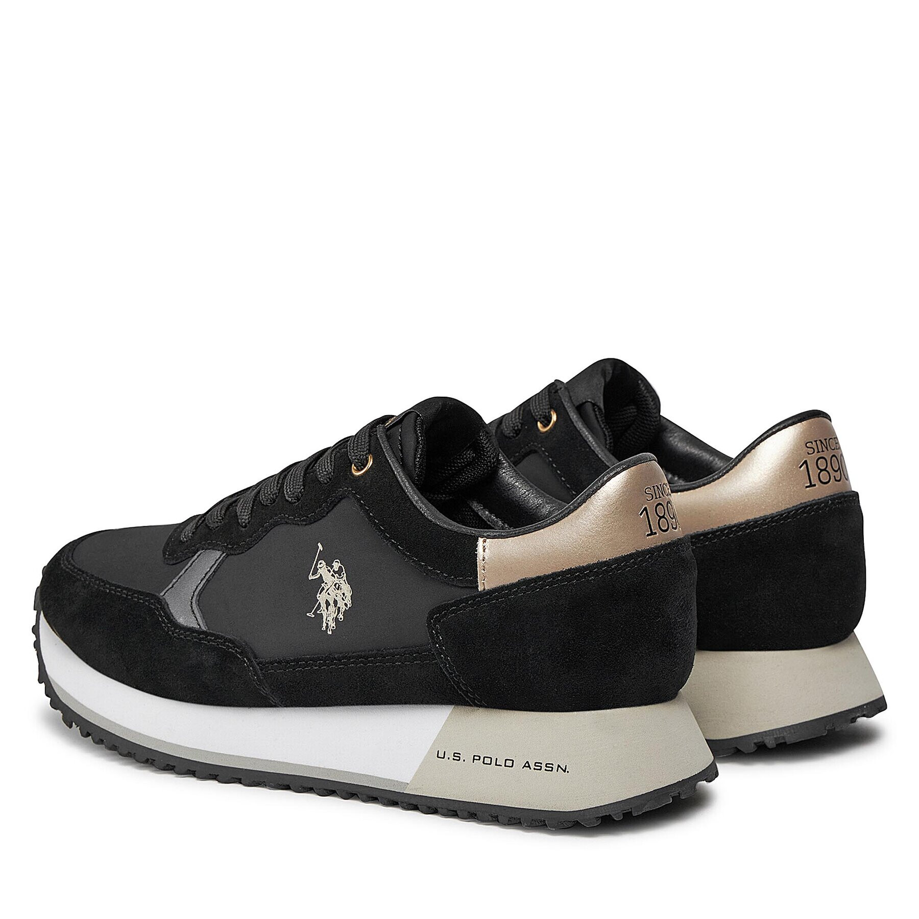 U.S. Polo Assn. Sneakersy CLEEF004C Čierna - Pepit.sk