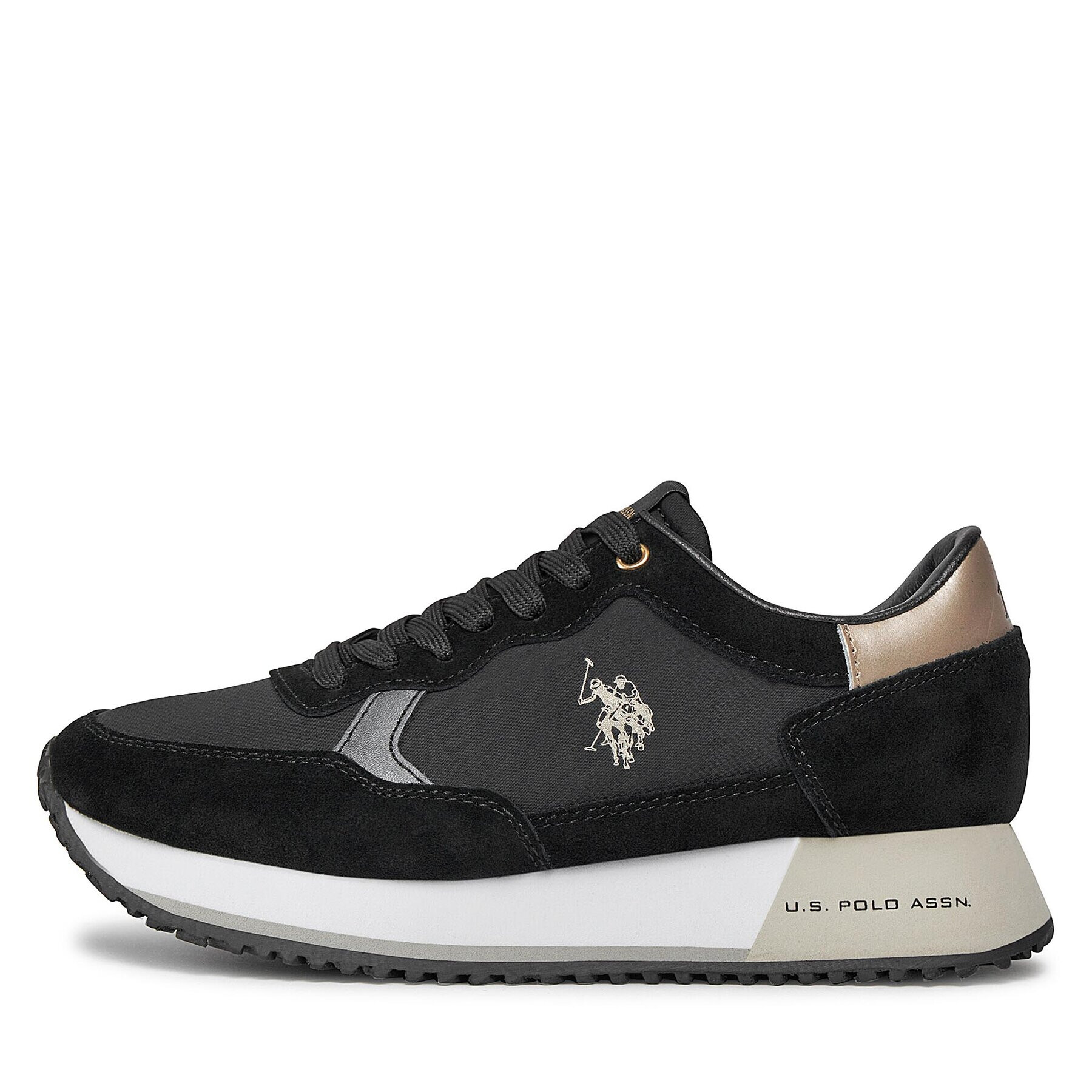 U.S. Polo Assn. Sneakersy CLEEF004C Čierna - Pepit.sk