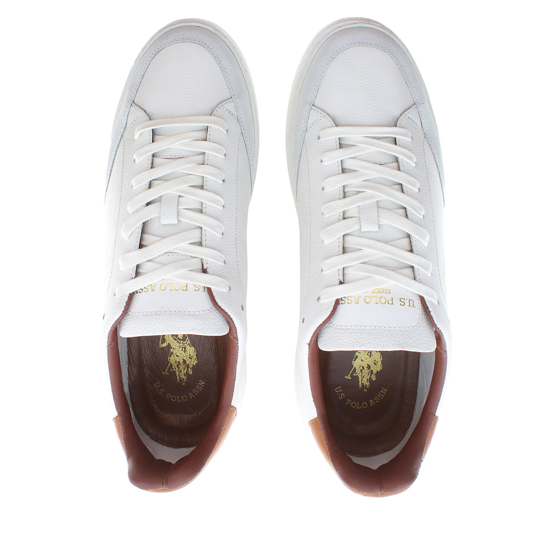 U.S. Polo Assn. Sneakersy Cryme CRYME005 Biela - Pepit.sk