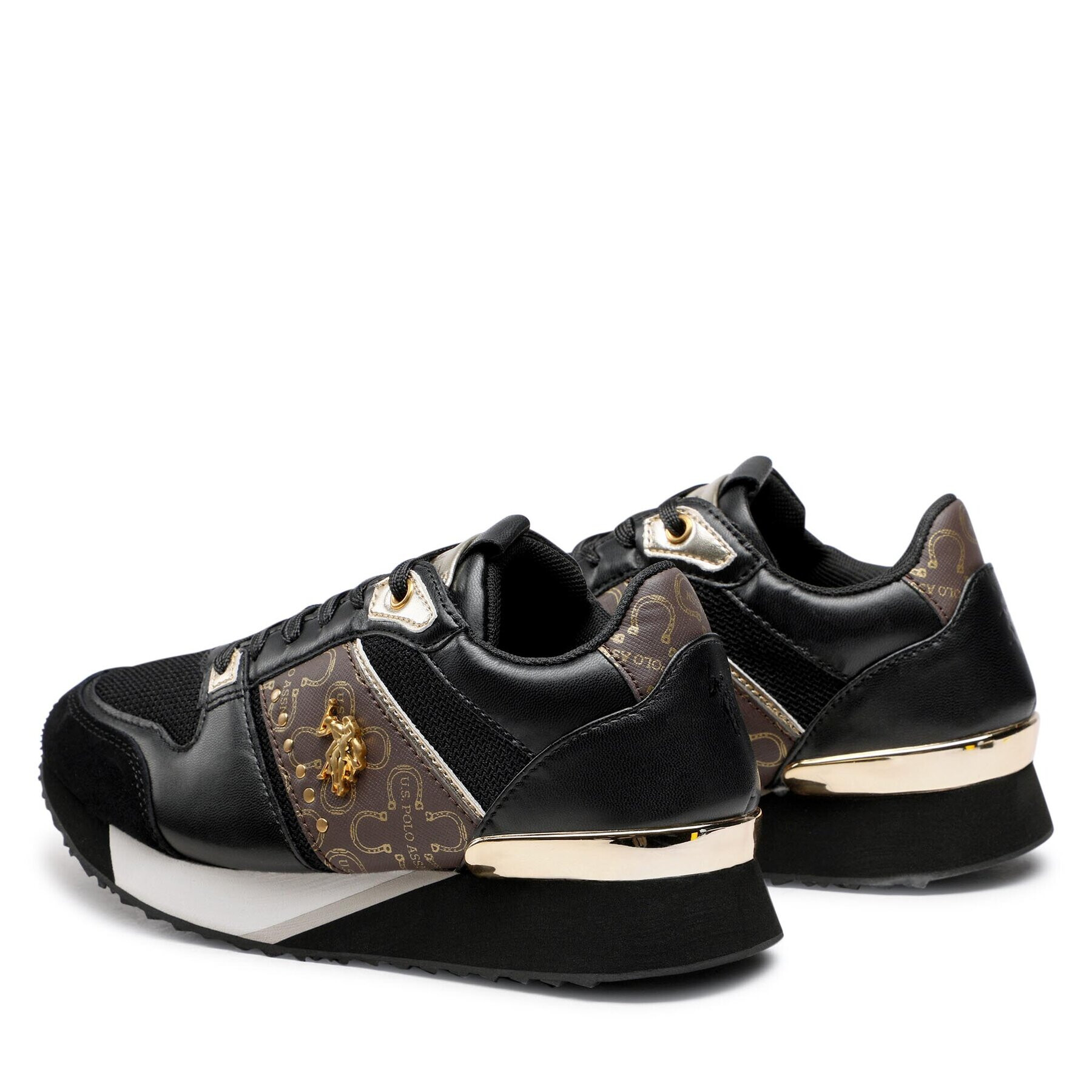 U.S. Polo Assn. Sneakersy Frida013 Print FRIDA013W/BYT1 Čierna - Pepit.sk