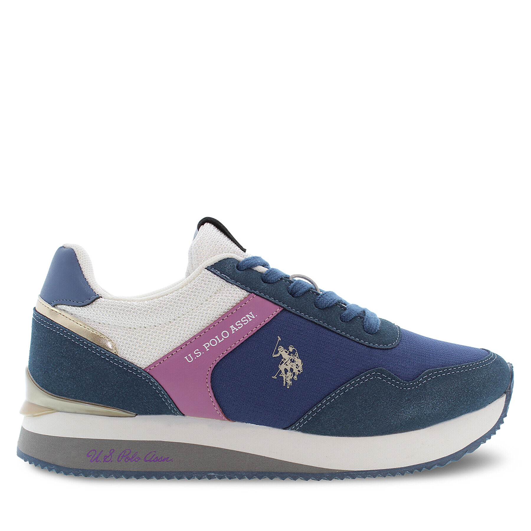 U.S. Polo Assn. Sneakersy Frisb FRISBY001 Modrá - Pepit.sk