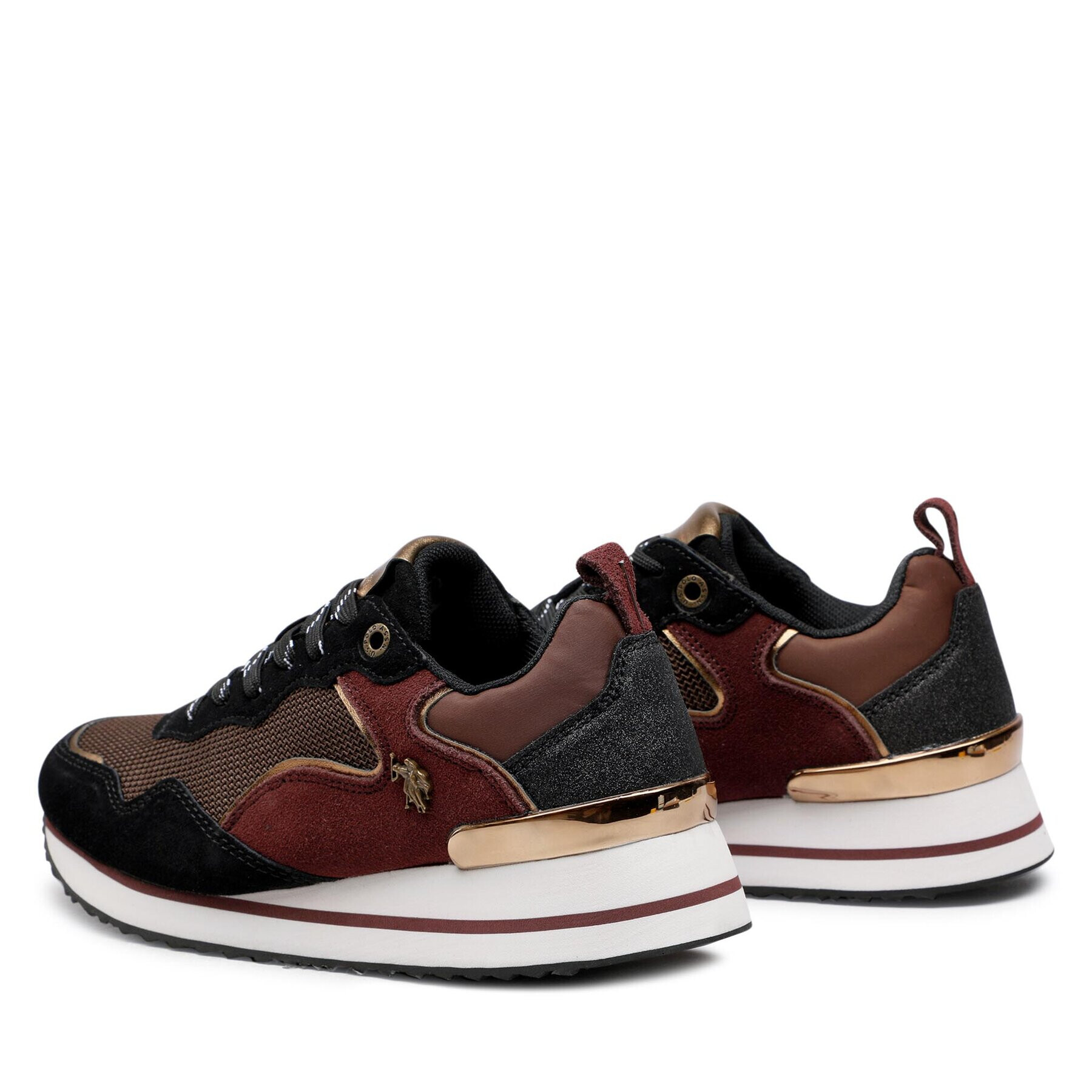 U.S. Polo Assn. Sneakersy Layla001A LAYLA001W/BSN1 Čierna - Pepit.sk