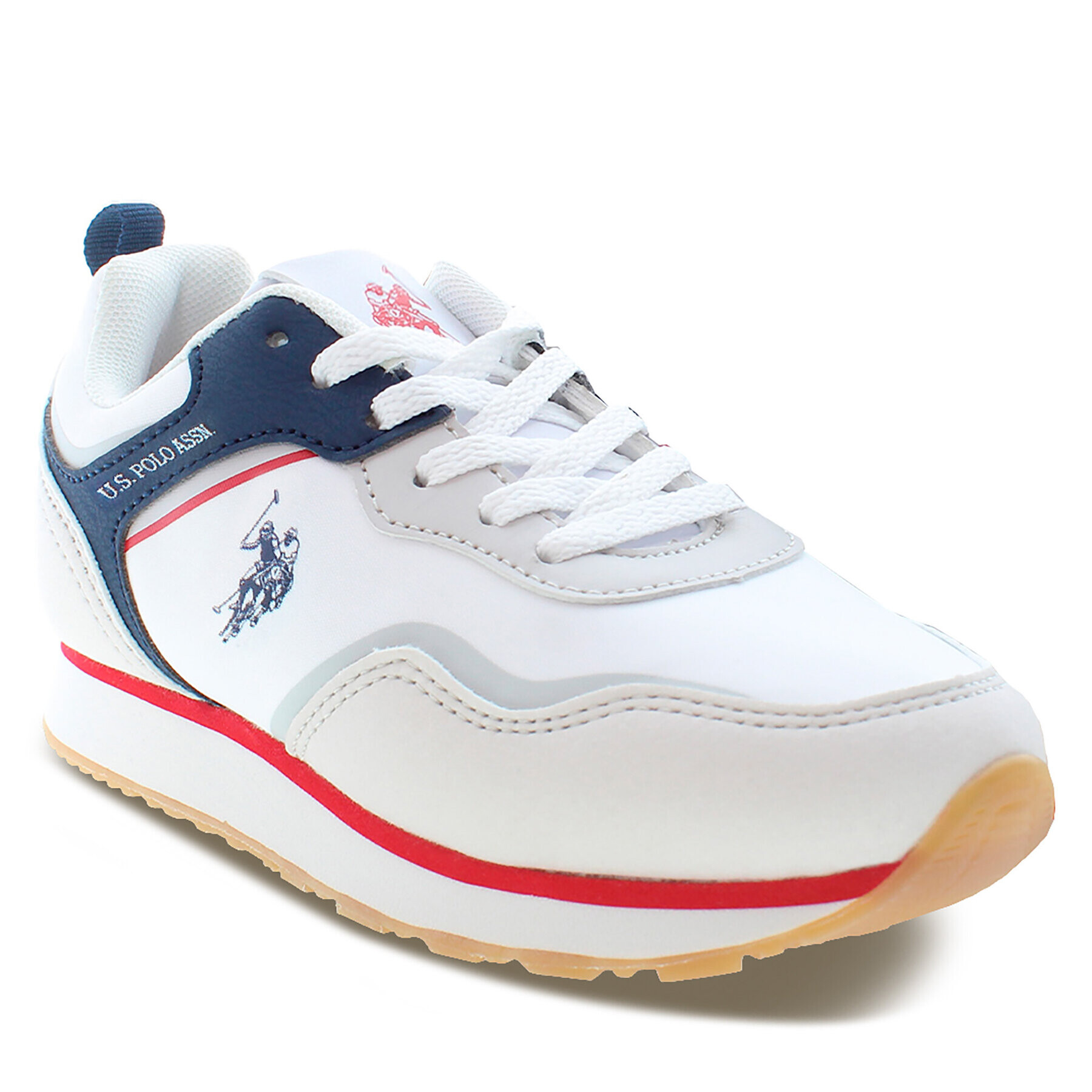 U.S. Polo Assn. Sneakersy Nobik NOBIK010A Biela - Pepit.sk