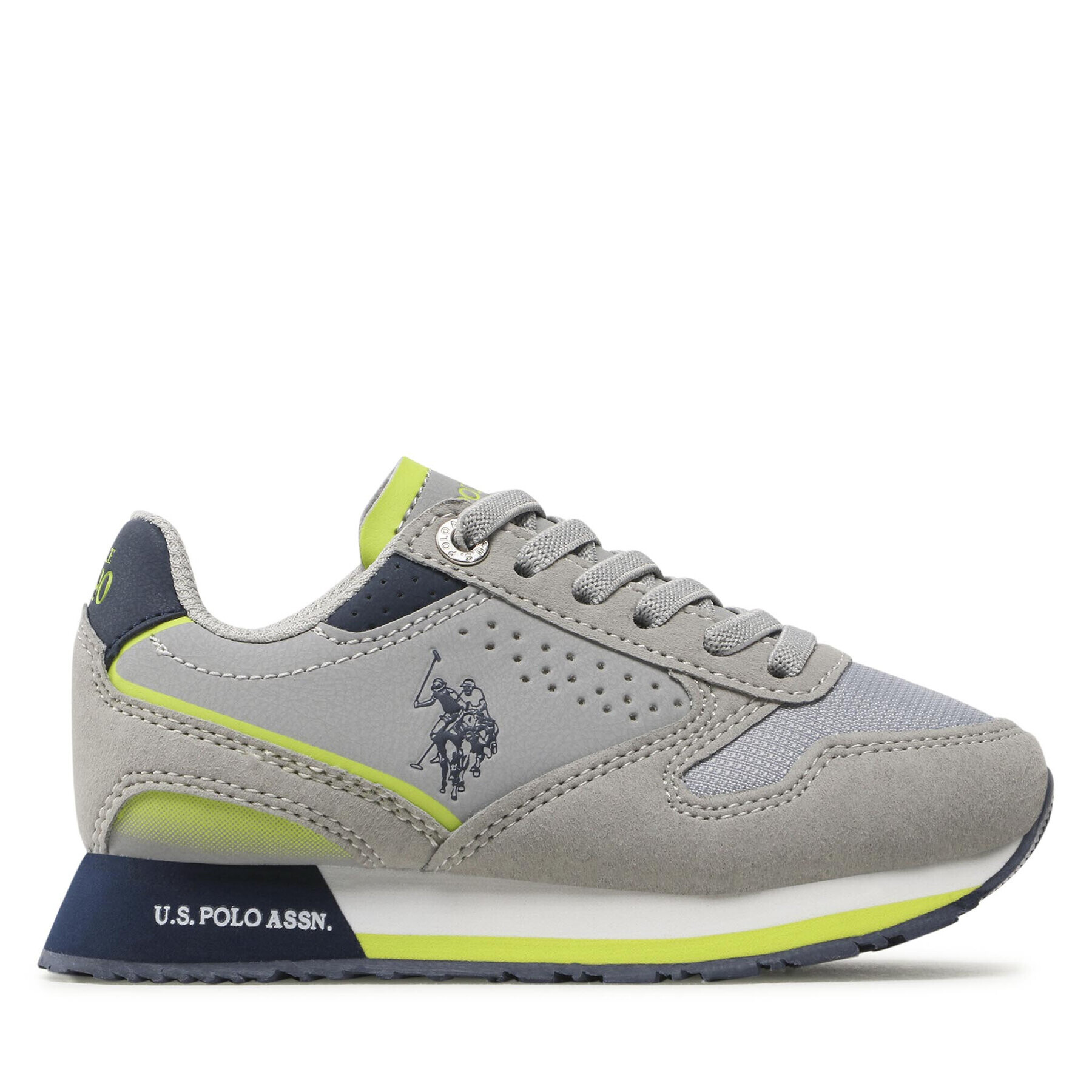 U.S. Polo Assn. Sneakersy Nobik001b NOBIK001K/BHT2 Sivá - Pepit.sk