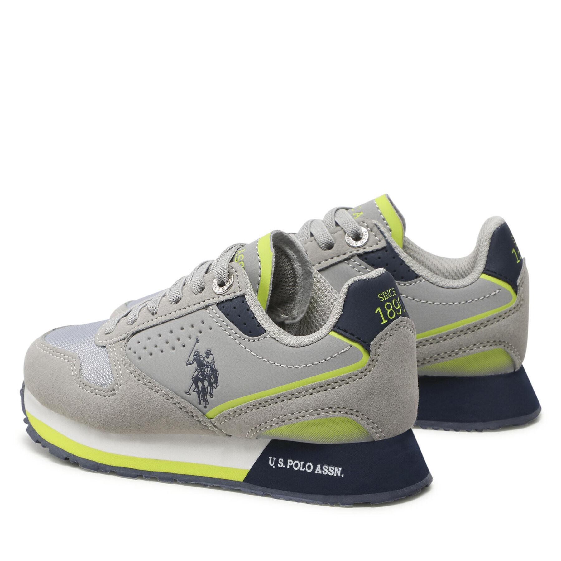 U.S. Polo Assn. Sneakersy Nobik001b NOBIK001K/BHT2 Sivá - Pepit.sk