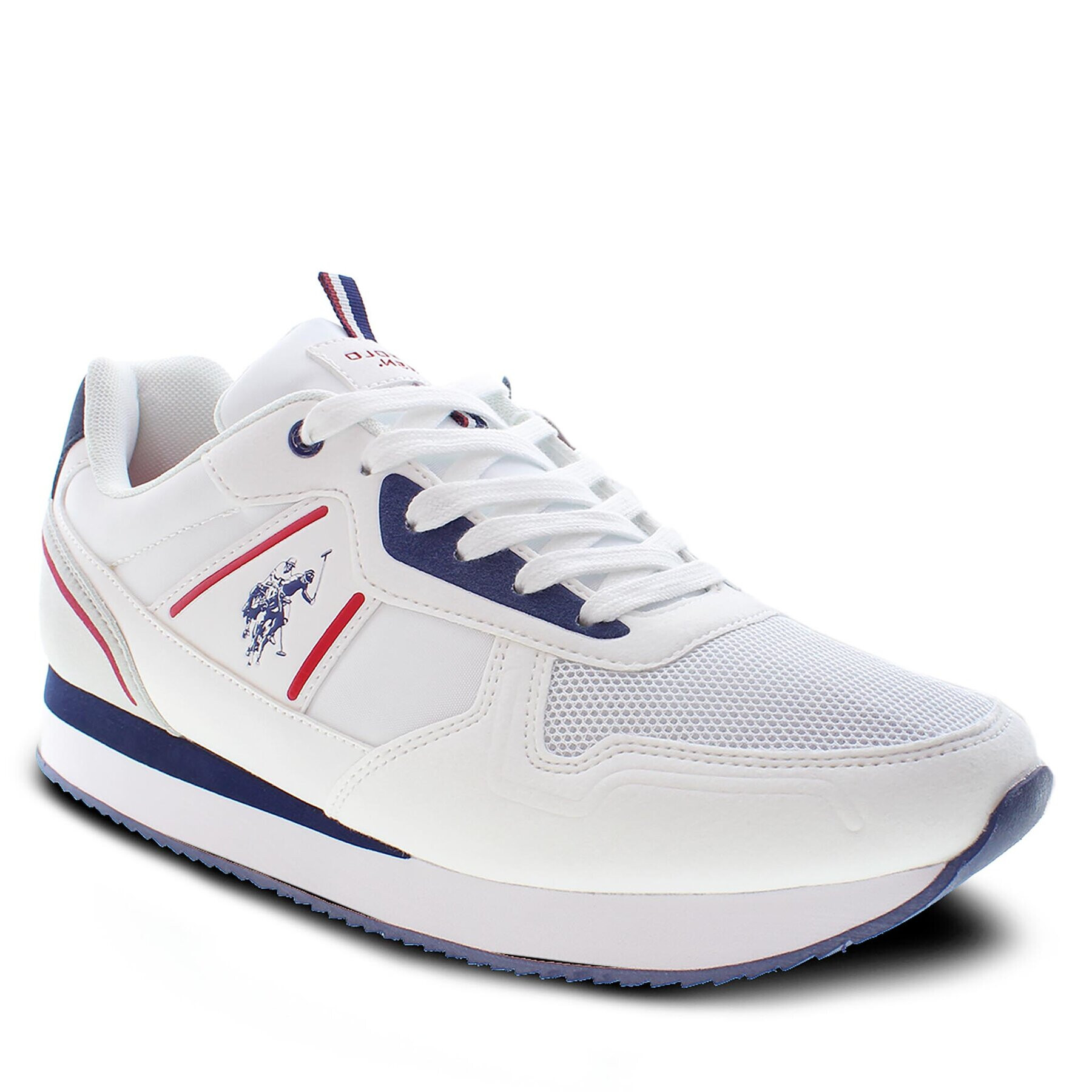 U.S. Polo Assn. Sneakersy Nobil NOBIL004C Biela - Pepit.sk