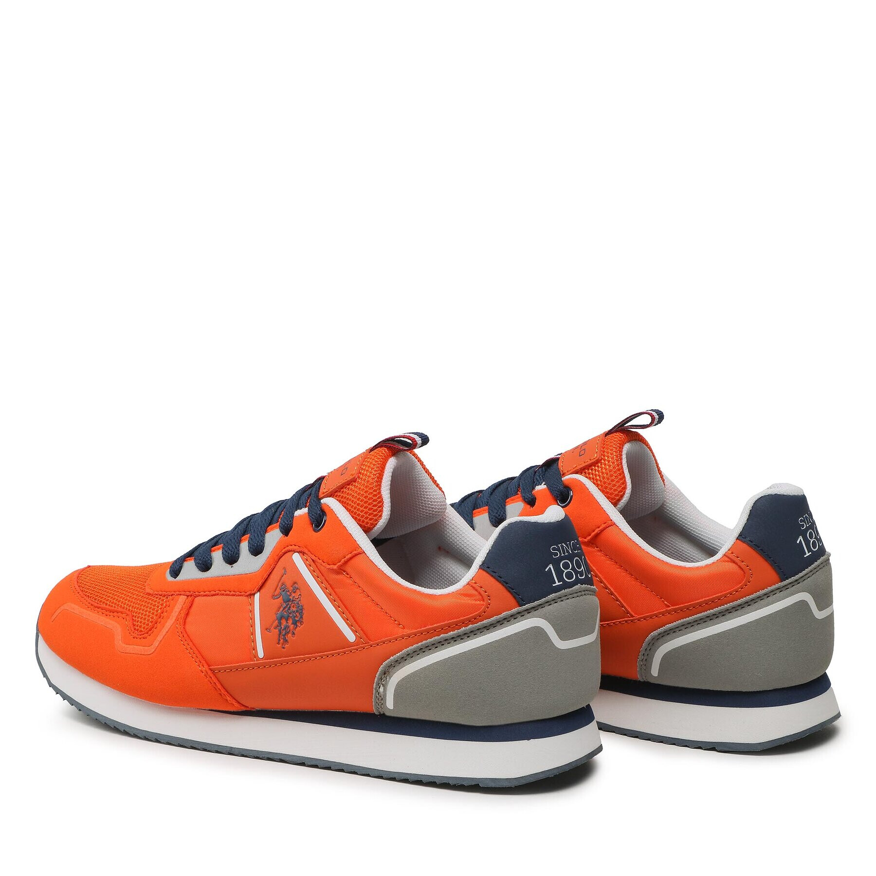 U.S. Polo Assn. Sneakersy Nobil NOBIL004C Oranžová - Pepit.sk