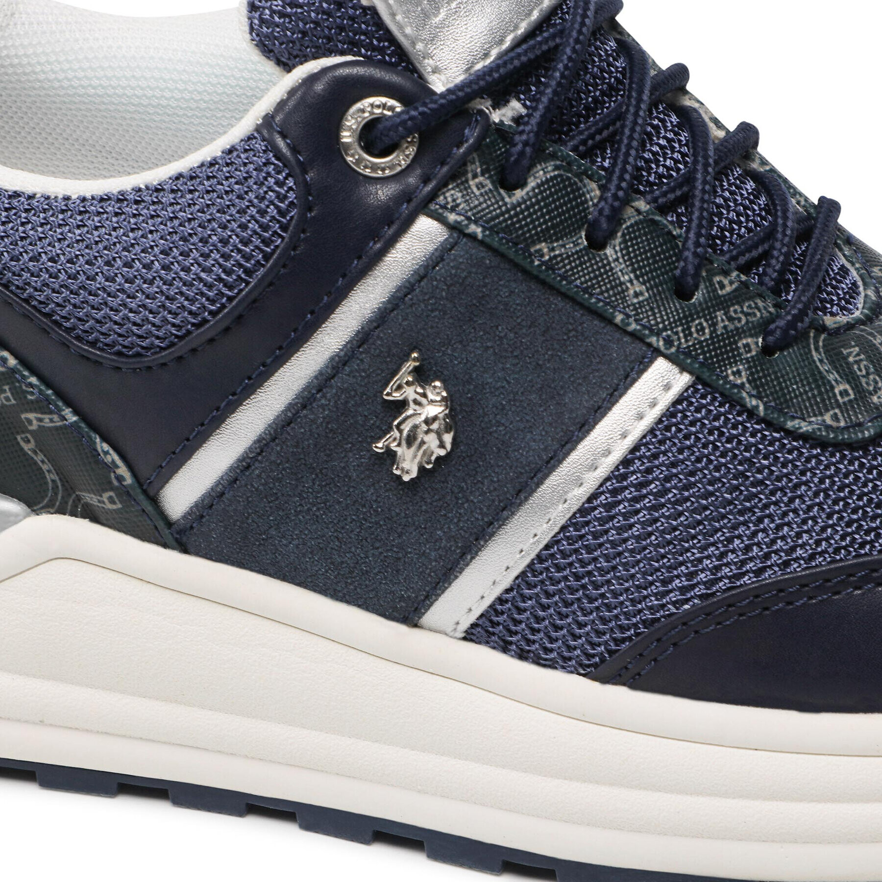 U.S. Polo Assn. Sneakersy Ophra001 OPHRA001W/2YT1 Modrá - Pepit.sk