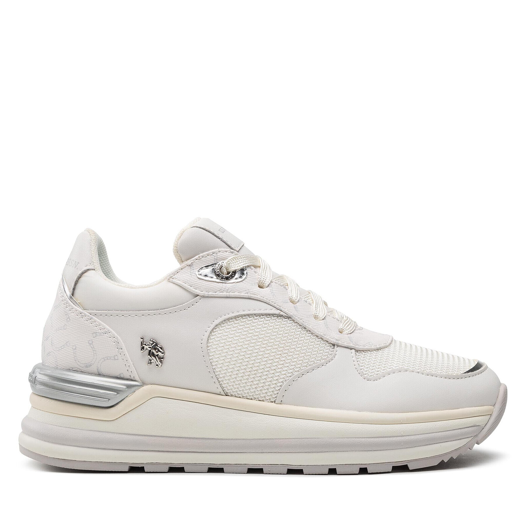 U.S. Polo Assn. Sneakersy Ophra005 OPHRA005W/BLT1 Biela - Pepit.sk