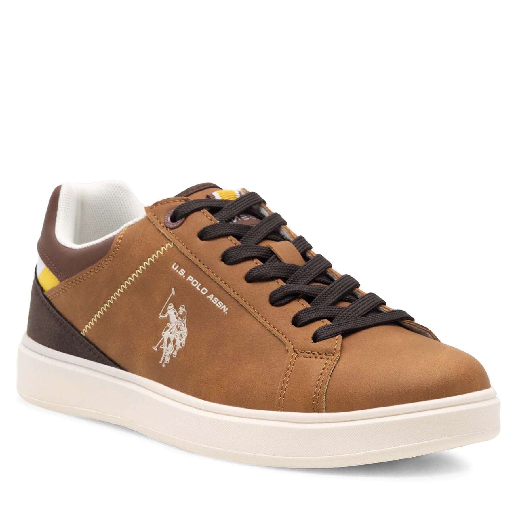 U.S. Polo Assn. Sneakersy ROKKO001M/CU1 Hnedá - Pepit.sk