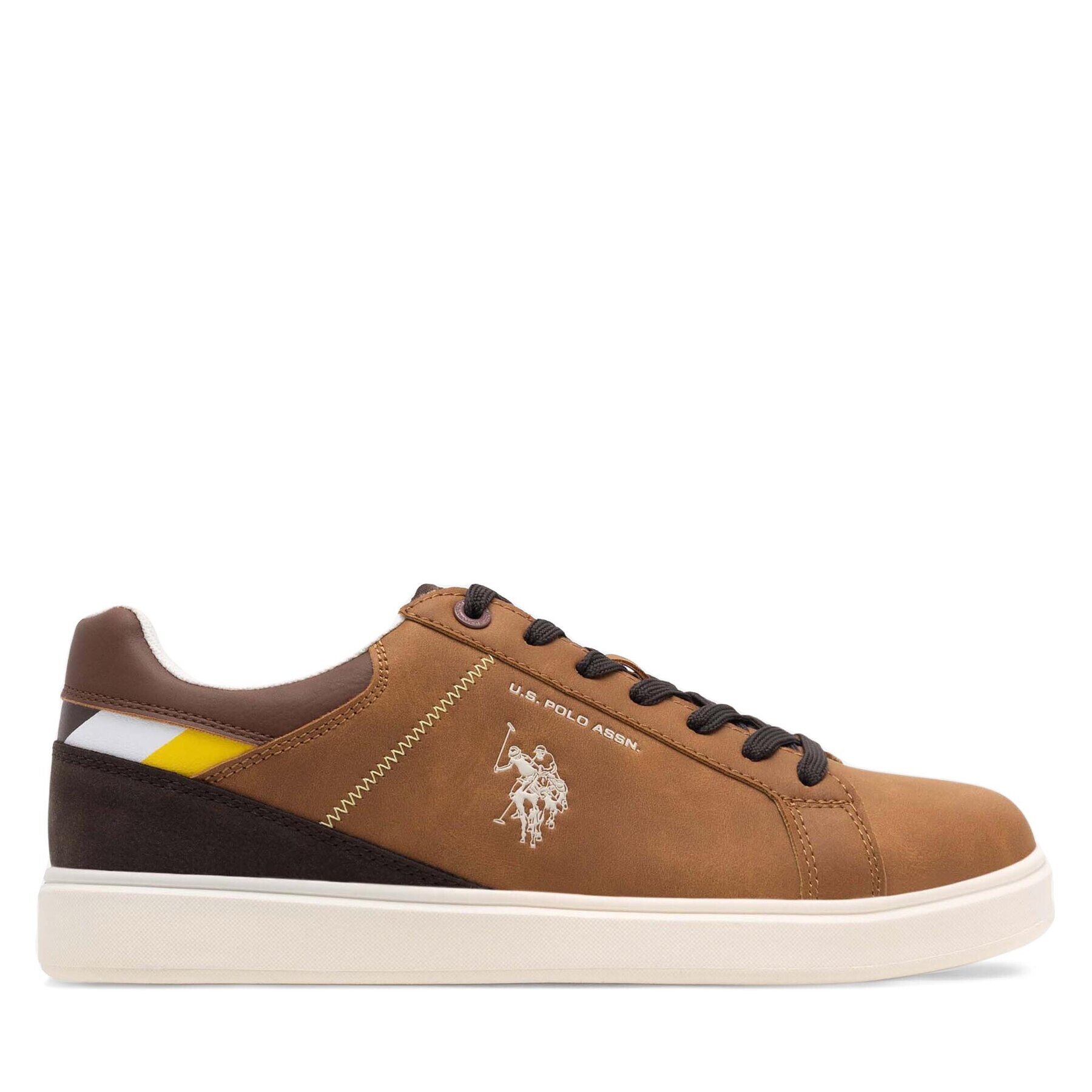 U.S. Polo Assn. Sneakersy ROKKO001M/CU1 Hnedá - Pepit.sk