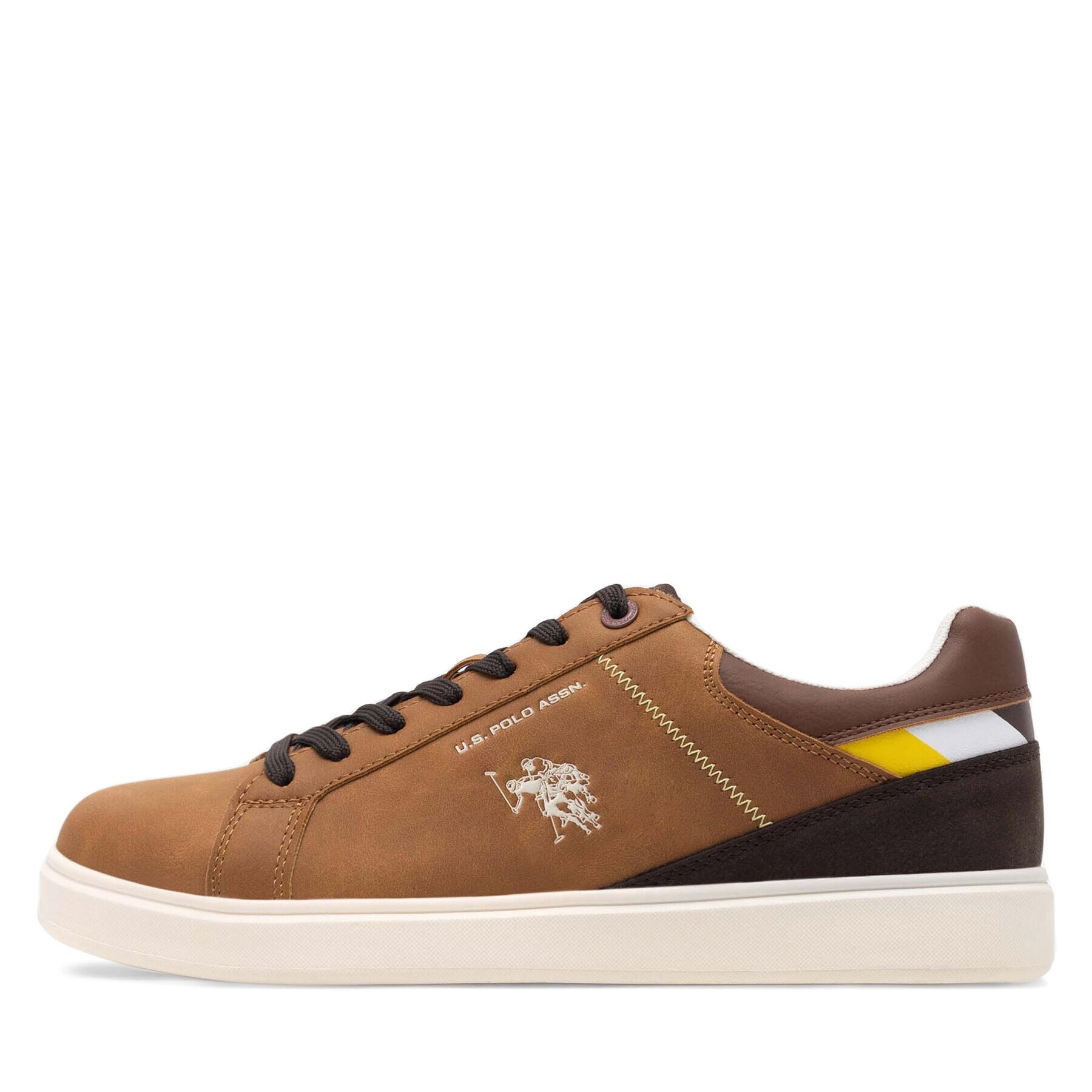 U.S. Polo Assn. Sneakersy ROKKO001M/CU1 Hnedá - Pepit.sk