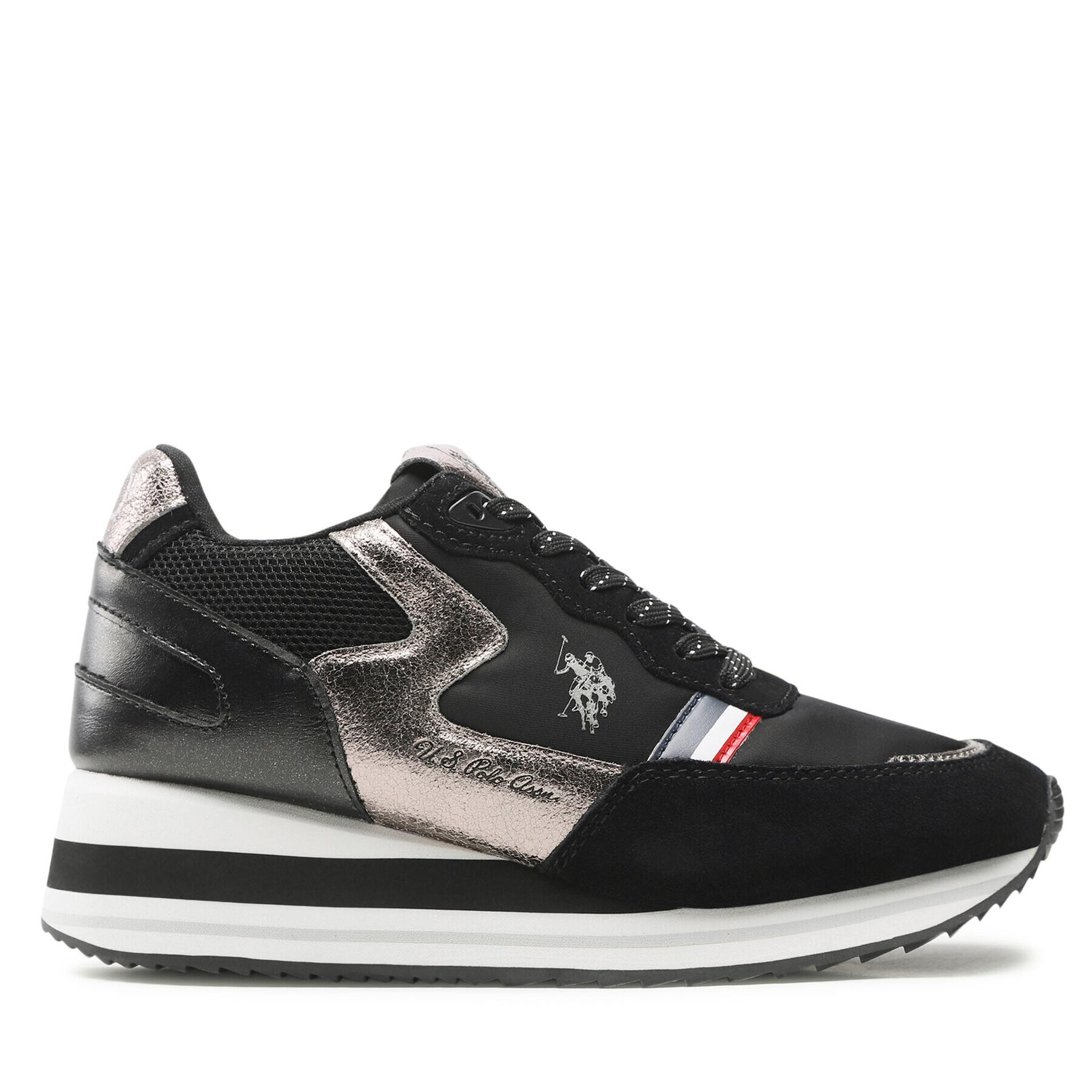 U.S. Polo Assn. Sneakersy Sylvi001C SYLVI001W/BST1 Čierna - Pepit.sk