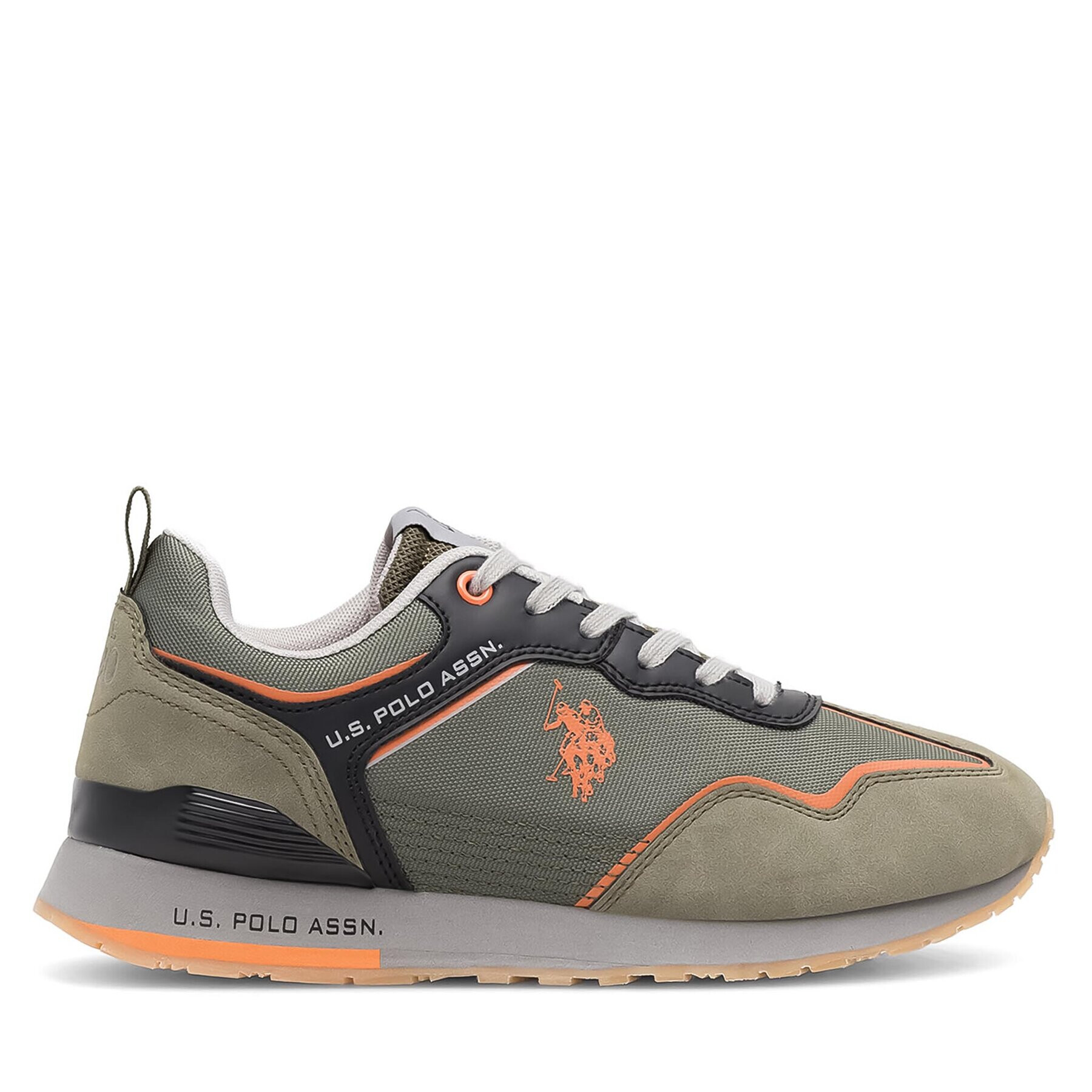 U.S. Polo Assn. Sneakersy TABRY002M/CTH2 Kaki - Pepit.sk