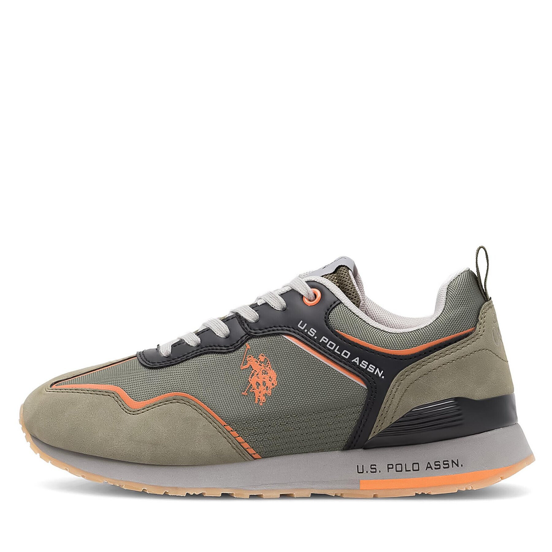 U.S. Polo Assn. Sneakersy TABRY002M/CTH2 Kaki - Pepit.sk