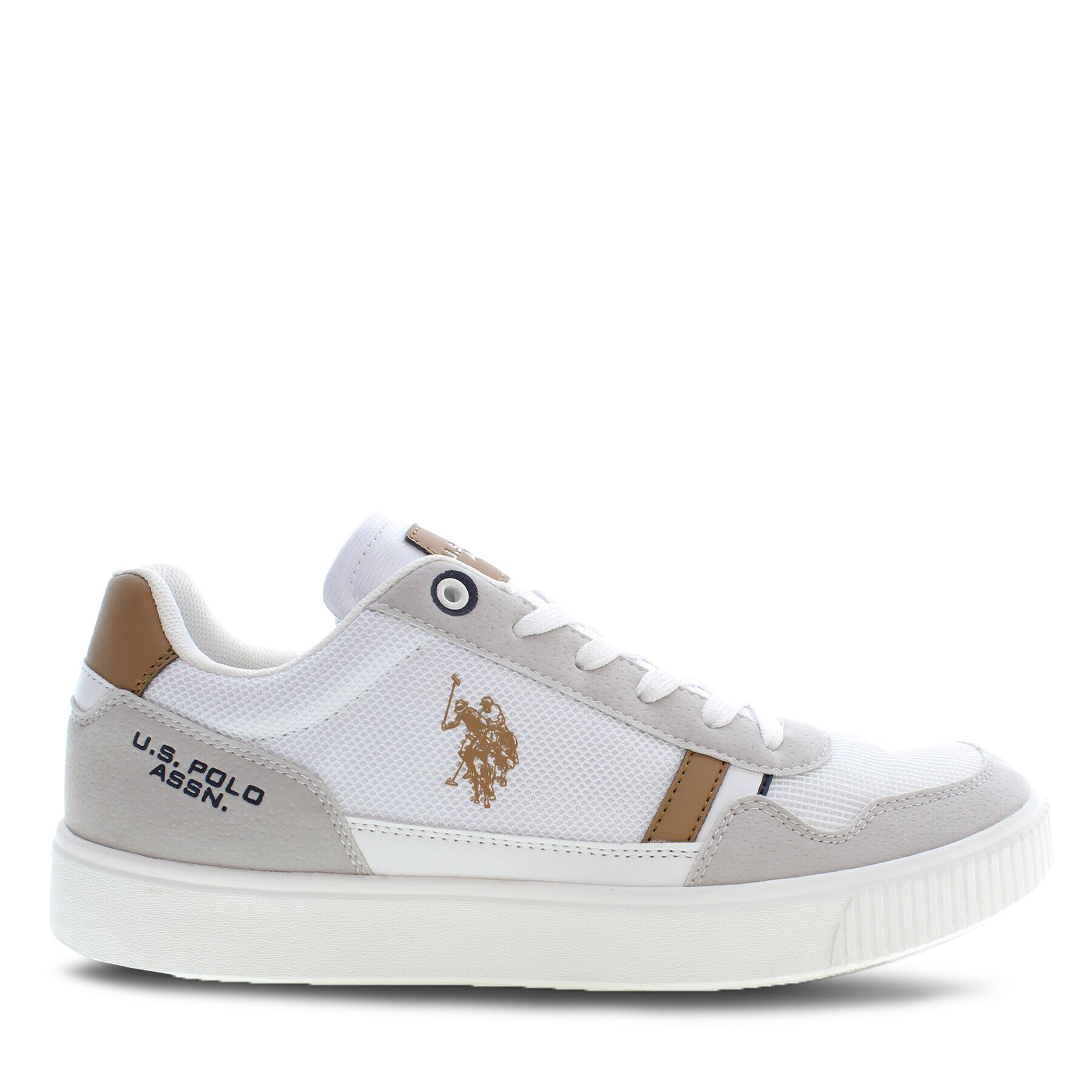 U.S. Polo Assn. Sneakersy Tymes TYMES001A Biela - Pepit.sk