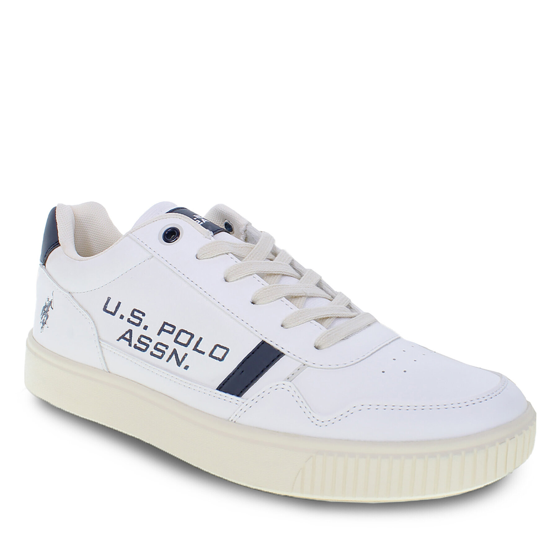 U.S. Polo Assn. Sneakersy Tymes TYMES004 Biela - Pepit.sk