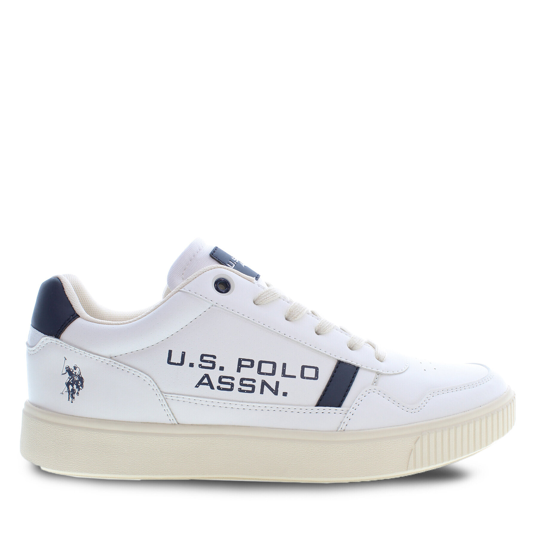 U.S. Polo Assn. Sneakersy Tymes TYMES004 Biela - Pepit.sk